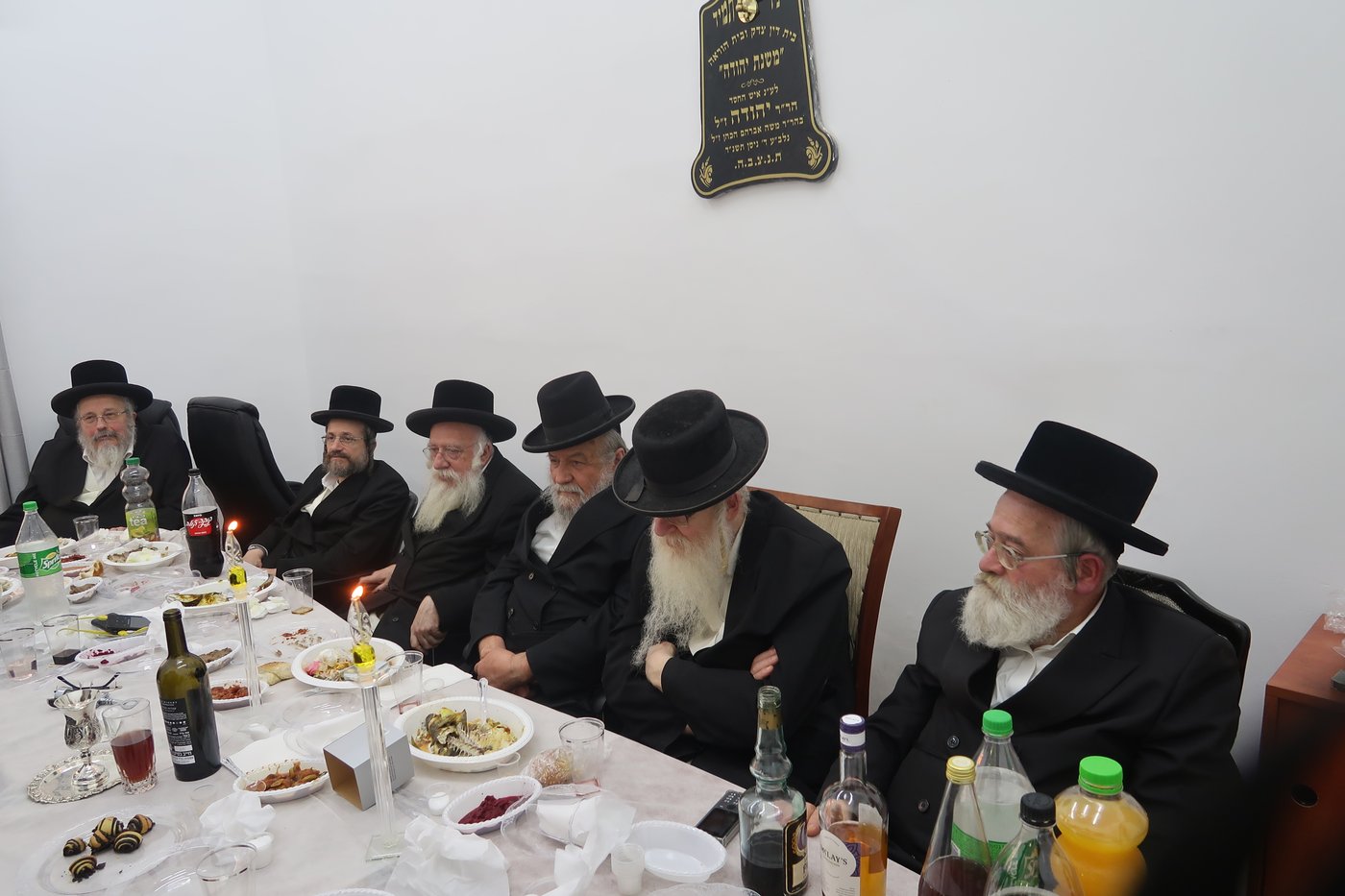 סיום תורה שבכתב ע"י הרה"ג יעקב ולצר