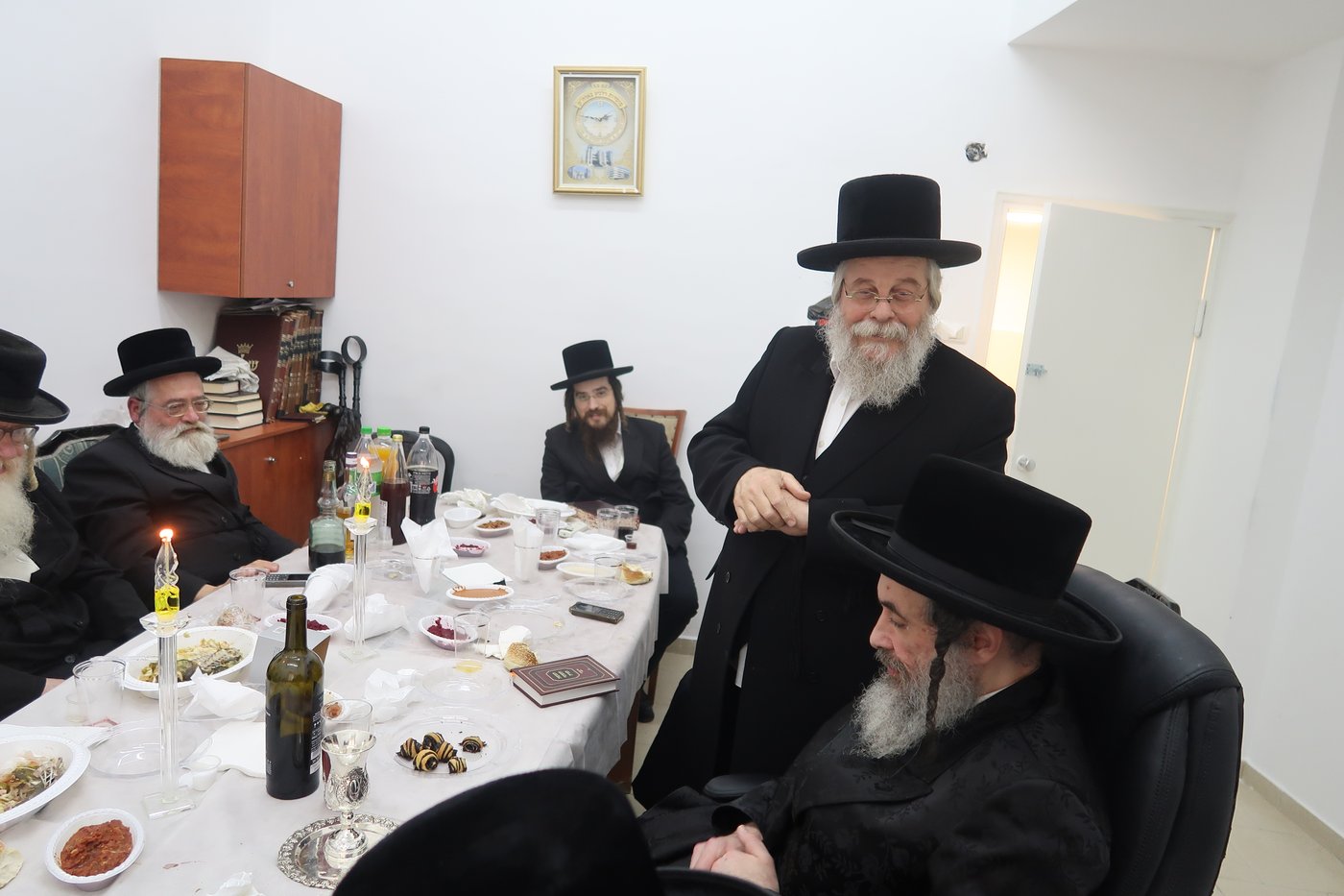 סיום תורה שבכתב ע"י הרה"ג יעקב ולצר