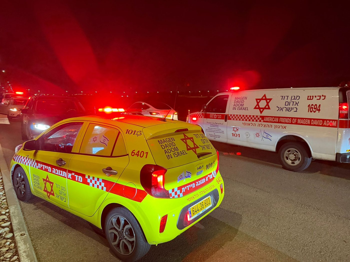 שני רוכבי אופניים חשמליים נתקעו בבטונדה - ונפצעו קשה ובינוני