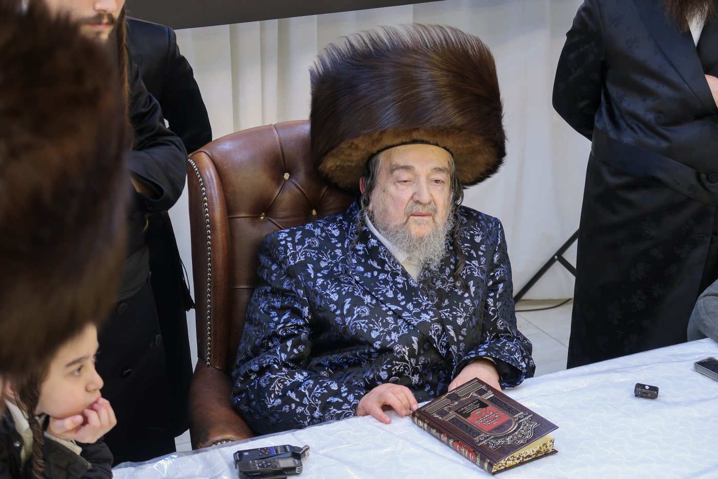 מסיבת הלחיים אצל הגרי"מ שכטר