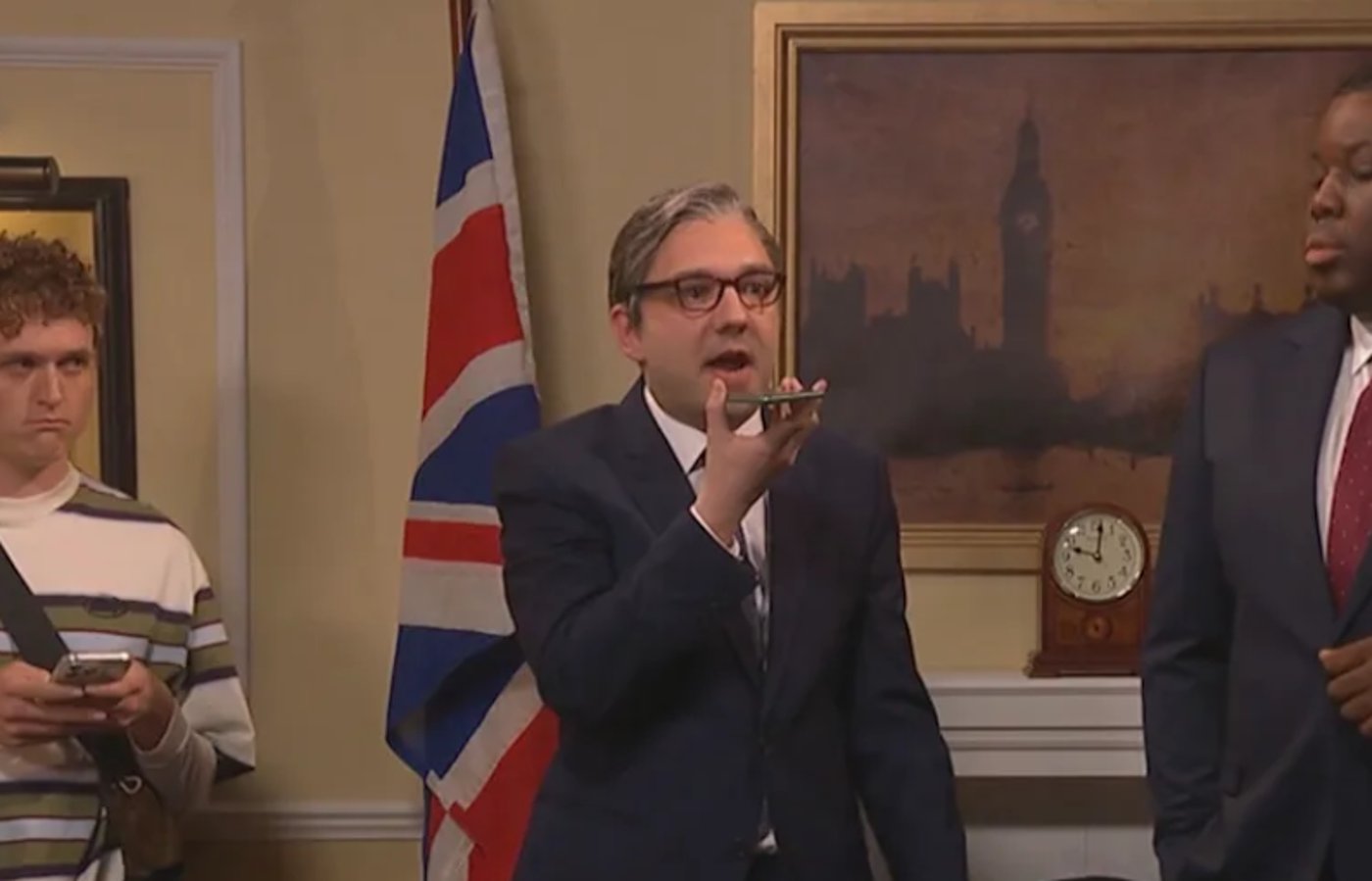 הקטע מהמערכון הלועג לסטארמר