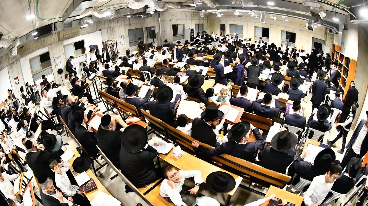  חנוכת הבית לביהמ"ד קהילת מנין אברכים בפרדס כץ