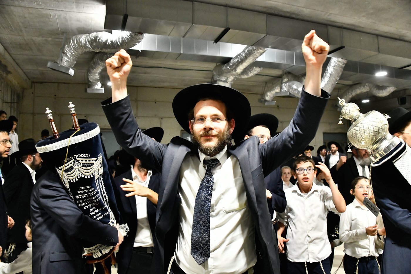  חנוכת הבית לביהמ"ד קהילת מנין אברכים בפרדס כץ