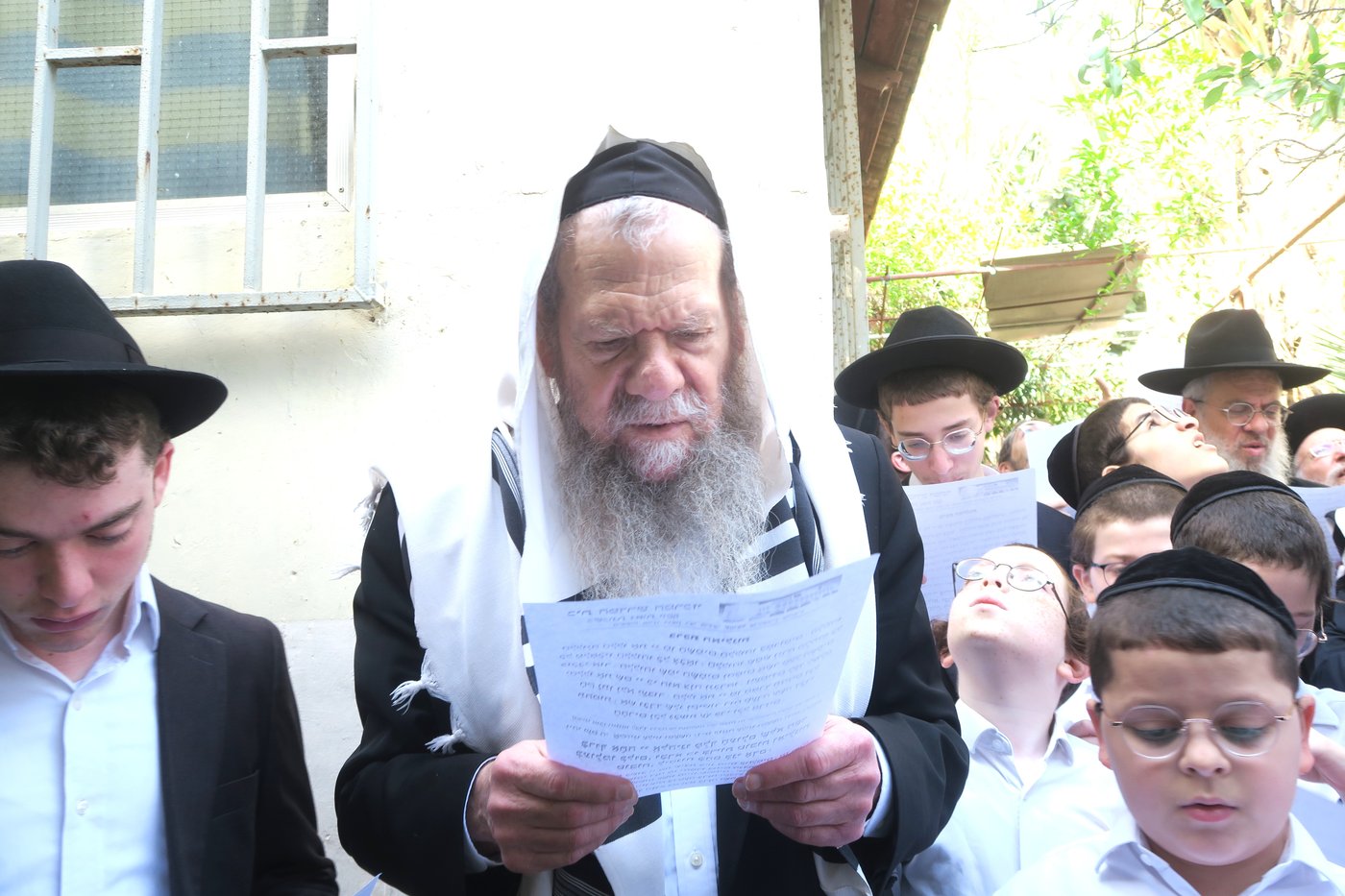 הגרמ"ש אדלשטיין בברכת האילנות 