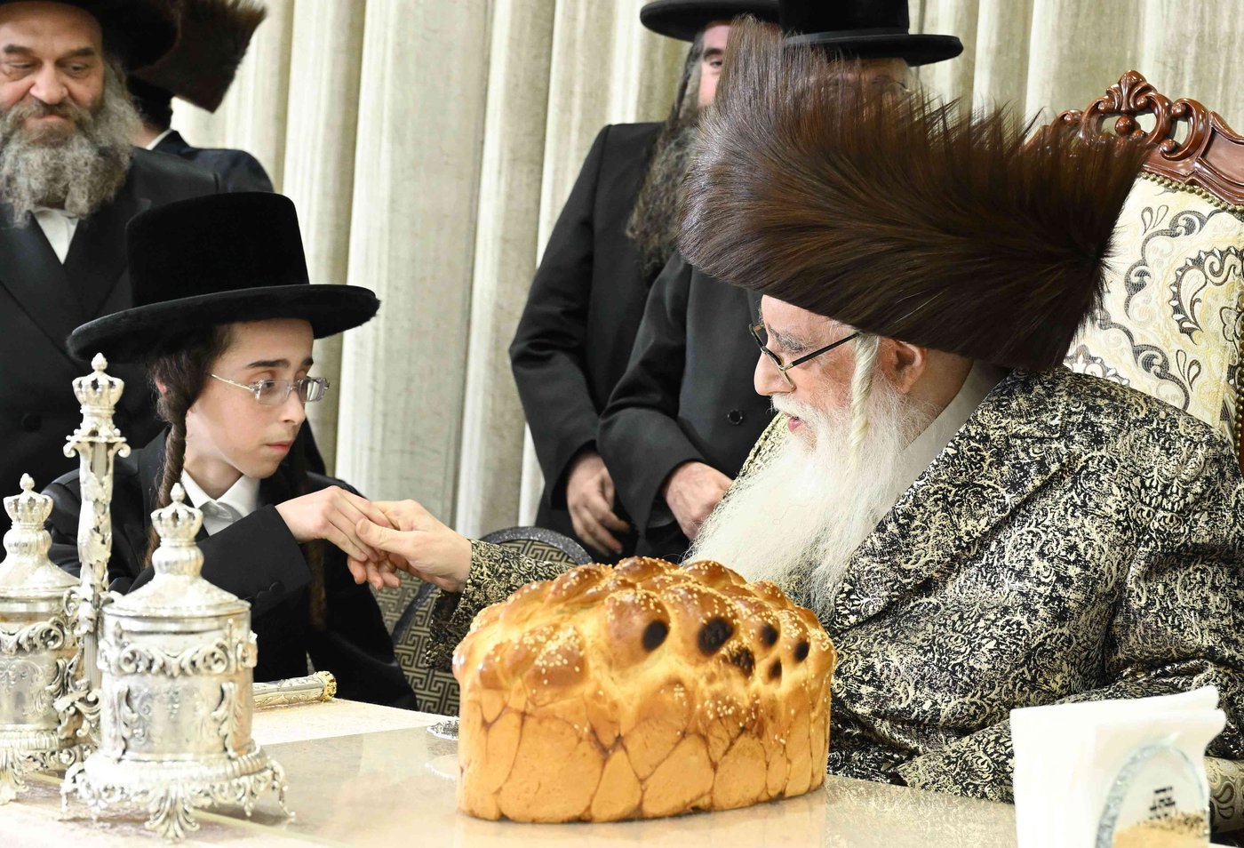 בר מצווה לנכד הגה"צ רבי אפרים פישל מוטצען