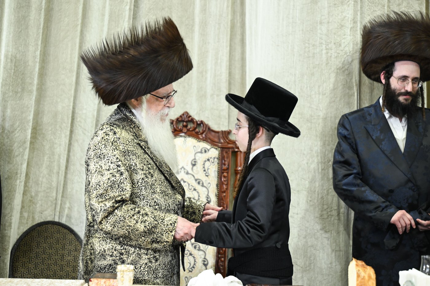 בר מצווה לנכד הגה"צ רבי אפרים פישל מוטצען