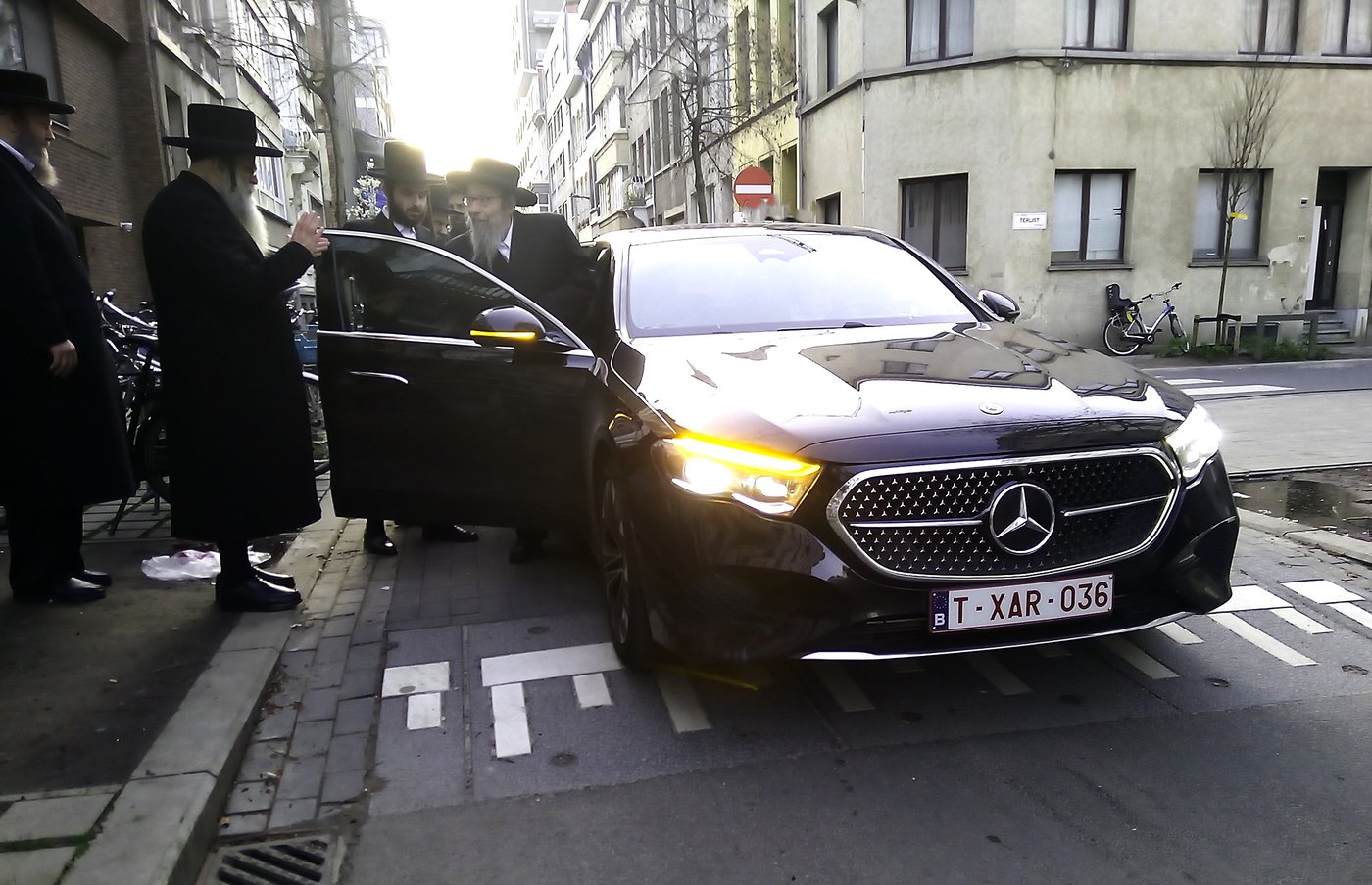  דומ"ץ סאטמר, הגה"צ רבי געציל בערקוביץ בביקור אצל הגה"צ רבי אהרן שיף