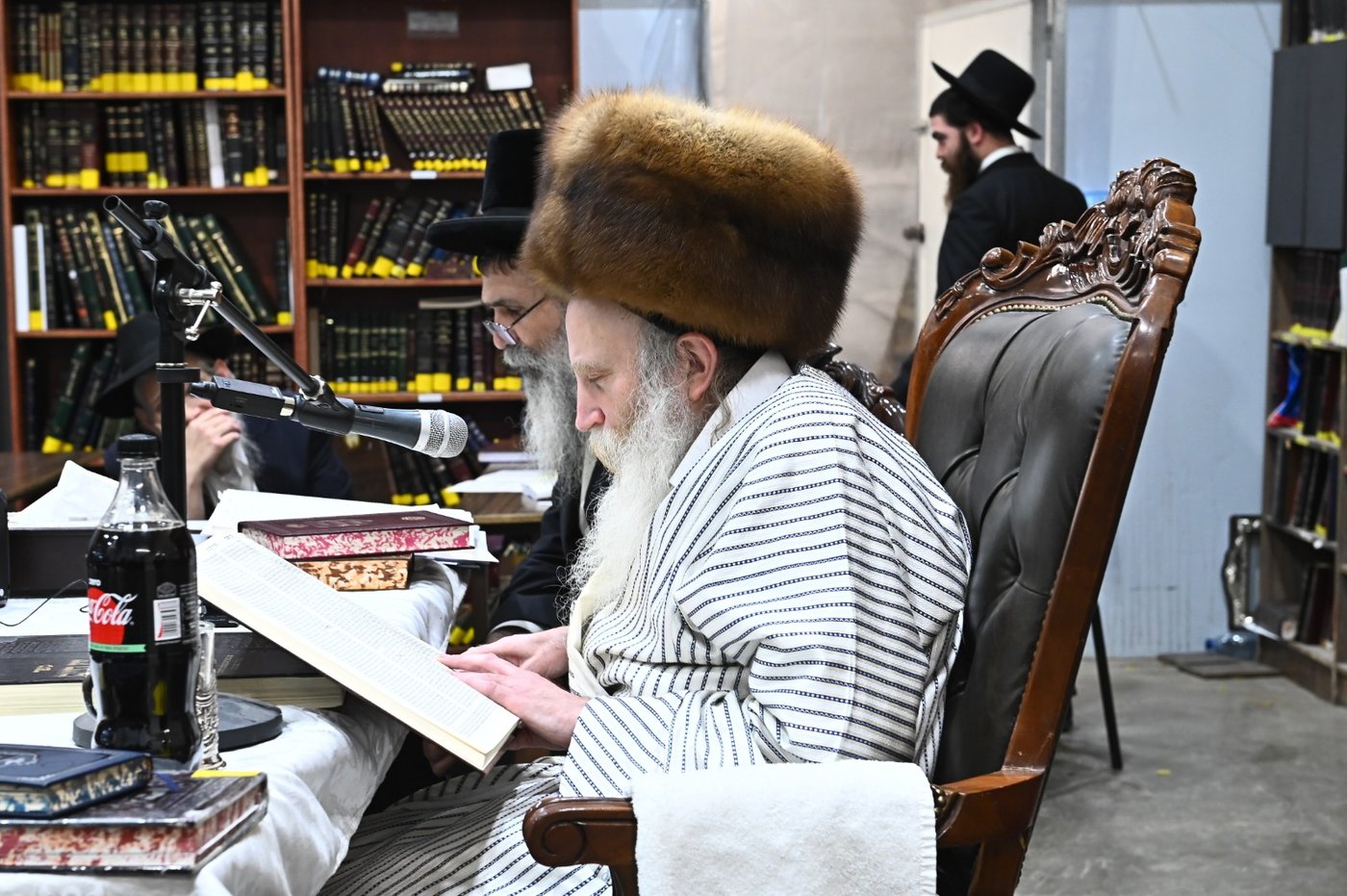 הגרי"מ מורגנשטרן בשיעור בישיבת תורת הנסתר