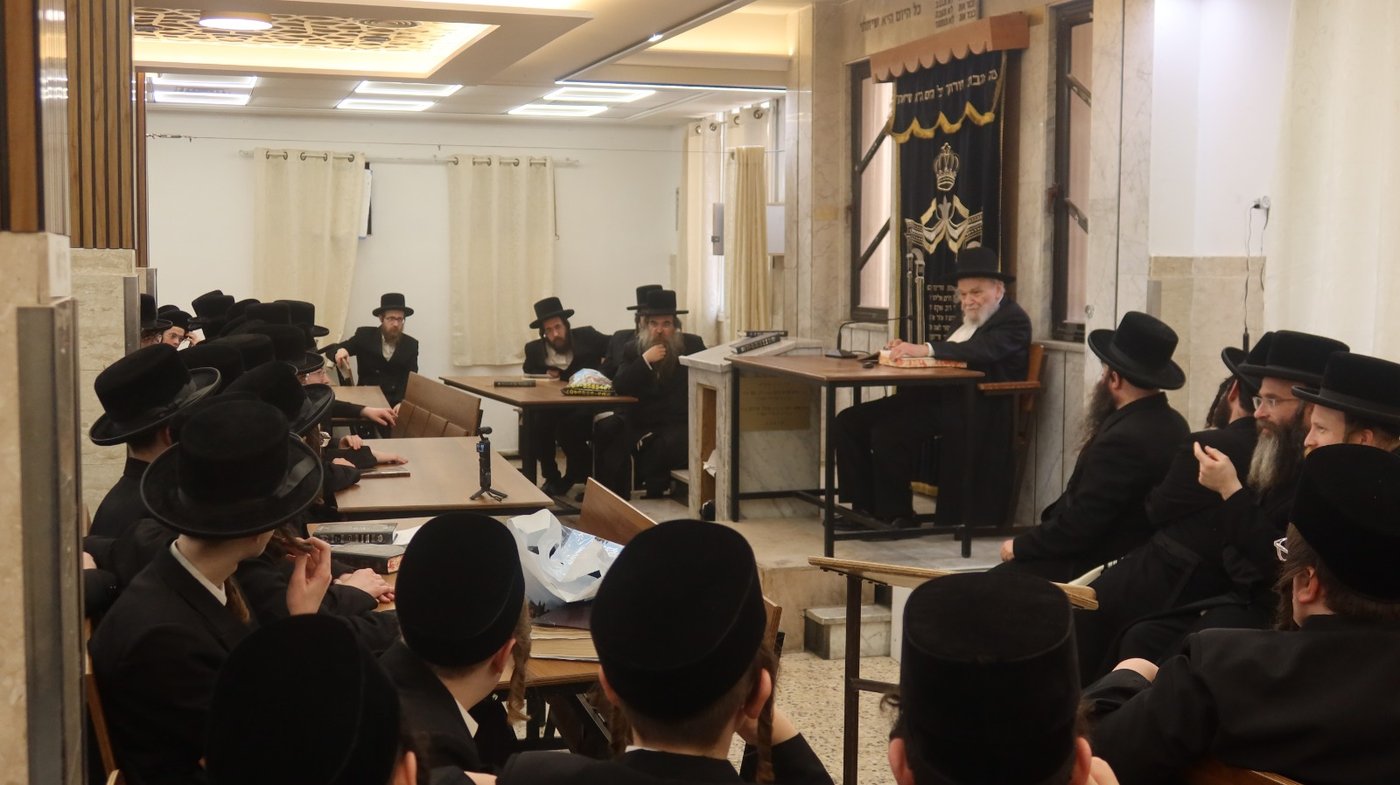 השיחה של הגרמ"ה לחסידי ויז'ניץ