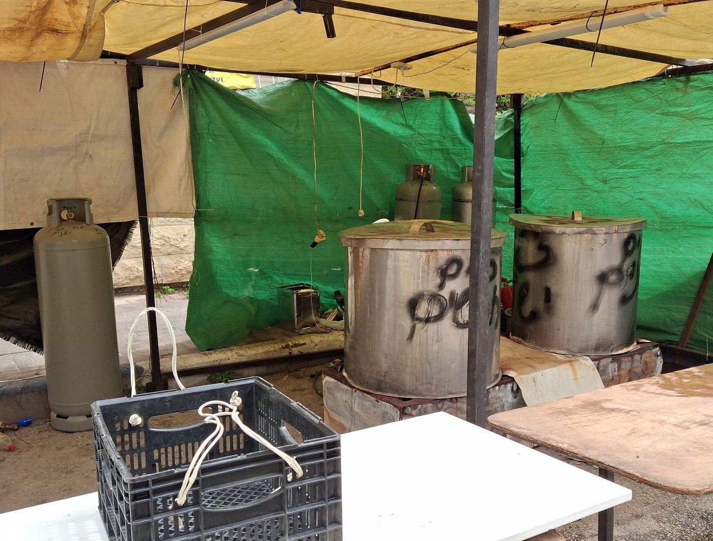 פעילות האכיפה נגד הגעלת כלים בירושלים, בשנה שעברה