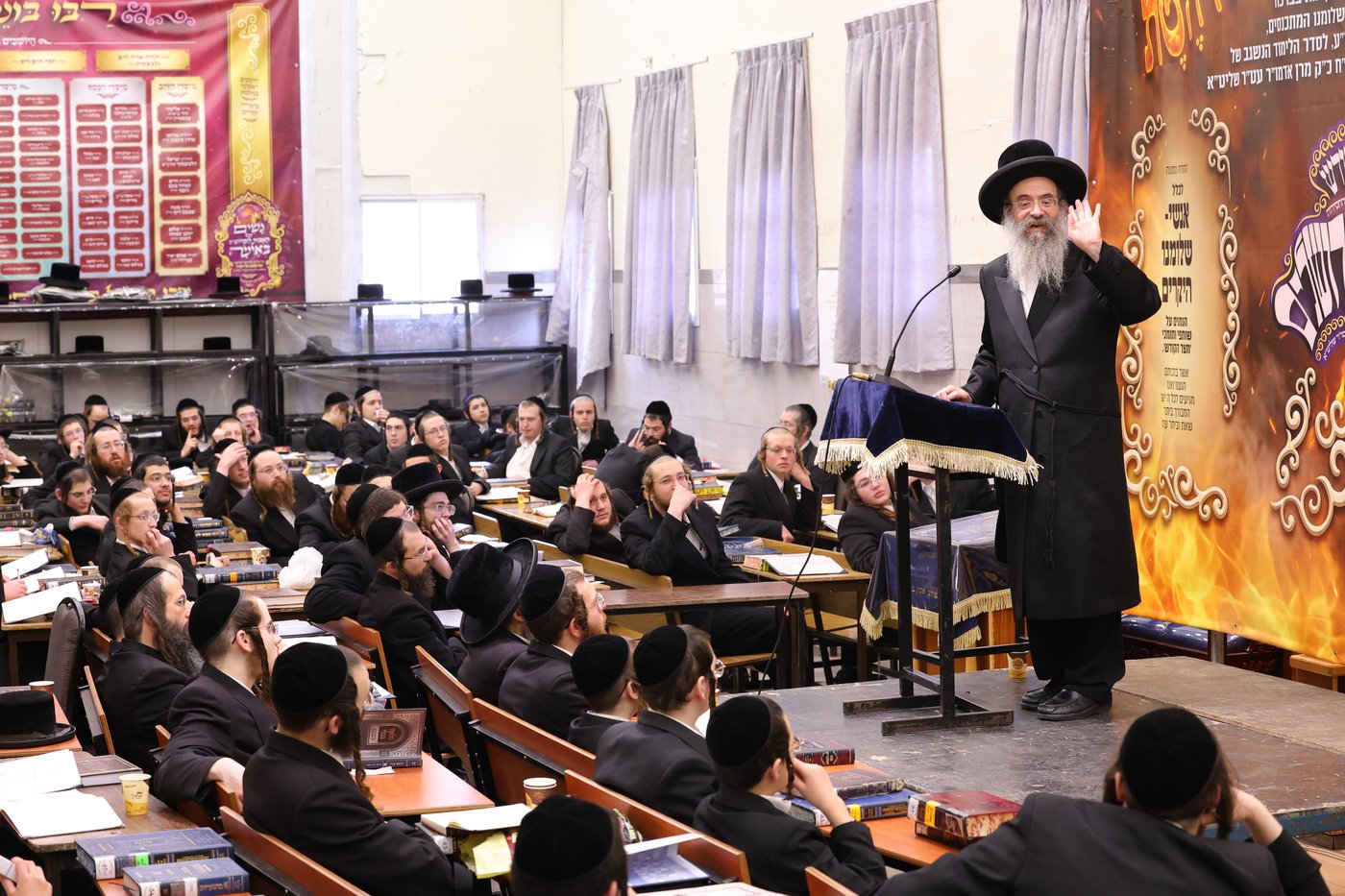 סדר לימוד של עשר שעות ברציפות בנדבורנה ירושלים