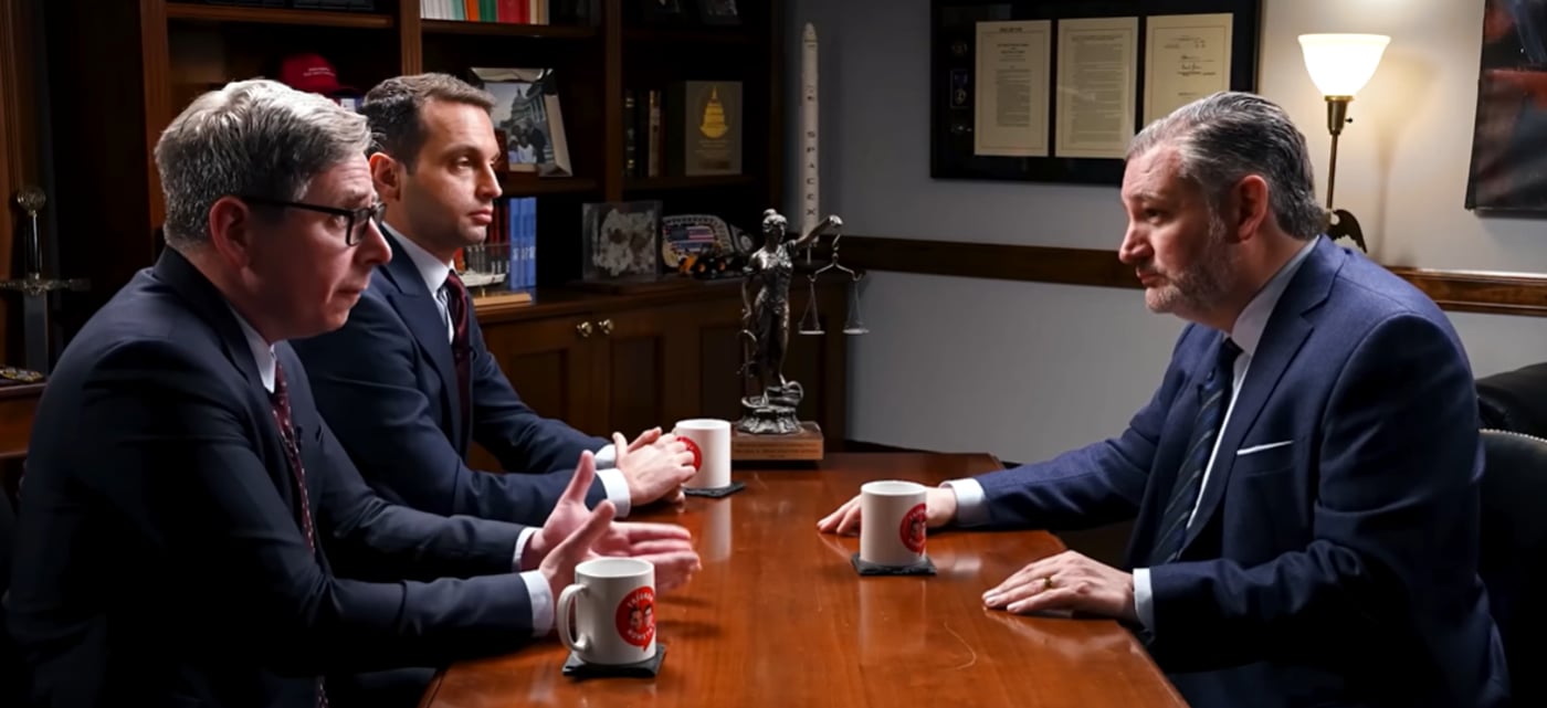 טד קורז בפודקאסט "Triggernometry"