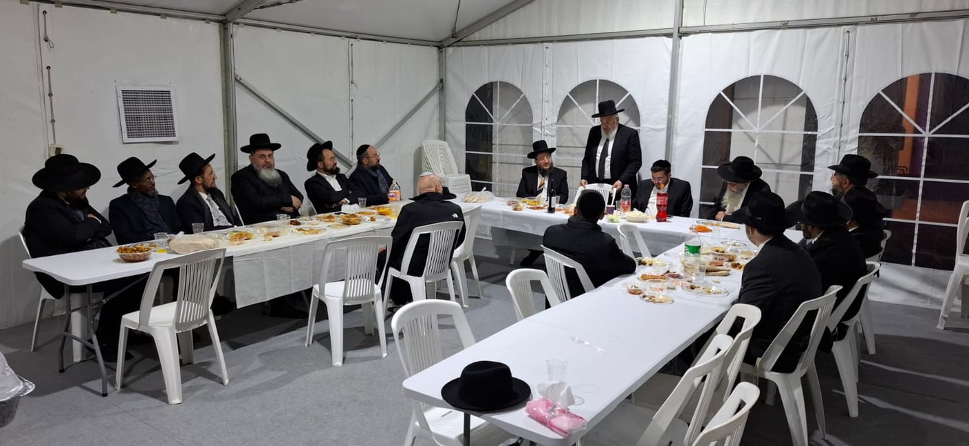 שמחת שבע ברכות לבנו של הרב נתנאל פיטוסי 