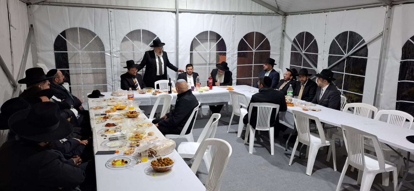 שמחת שבע ברכות לבנו של הרב נתנאל פיטוסי 