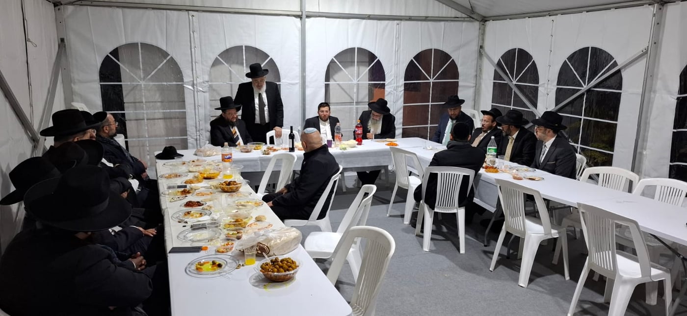 שמחת שבע ברכות לבנו של הרב נתנאל פיטוסי 