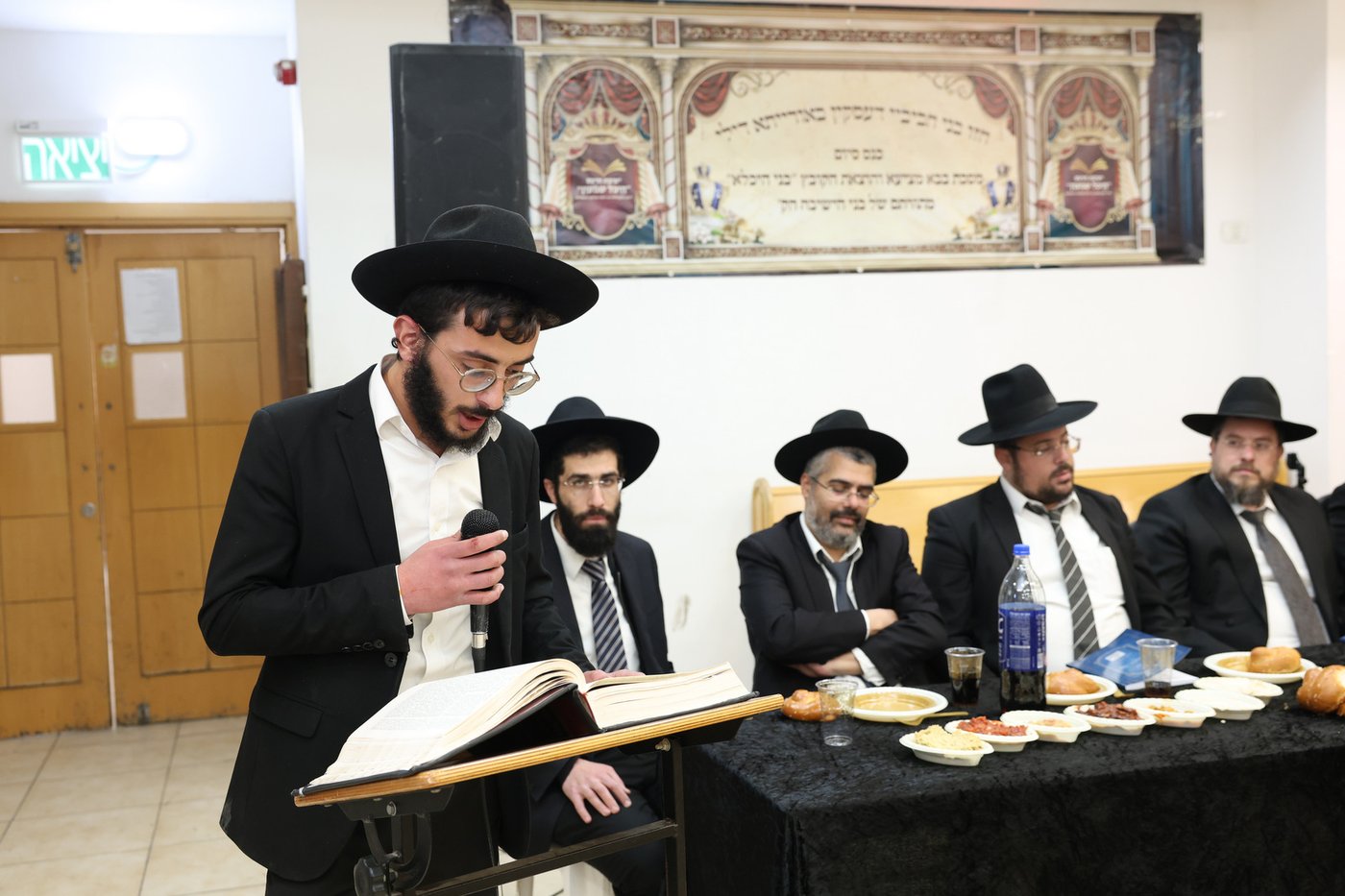 סיום מסכת בישיבת 'היכל שמעון'