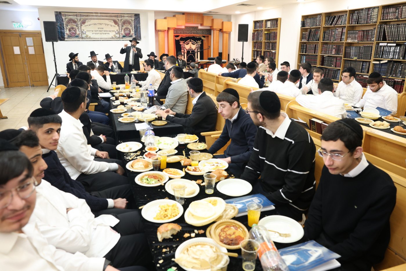 סיום מסכת בישיבת 'היכל שמעון'