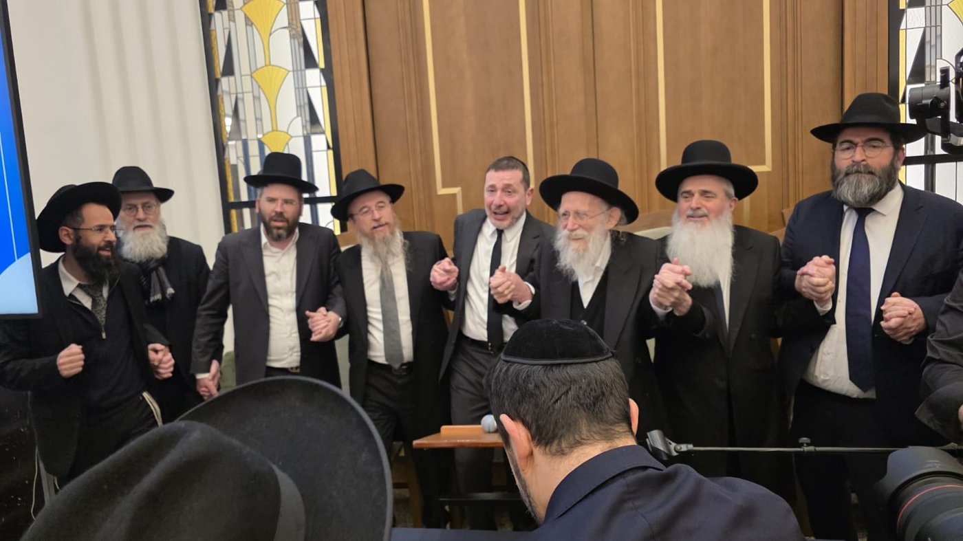 מסע הגר"ד כהן והגר"ש גלאי בצרפת