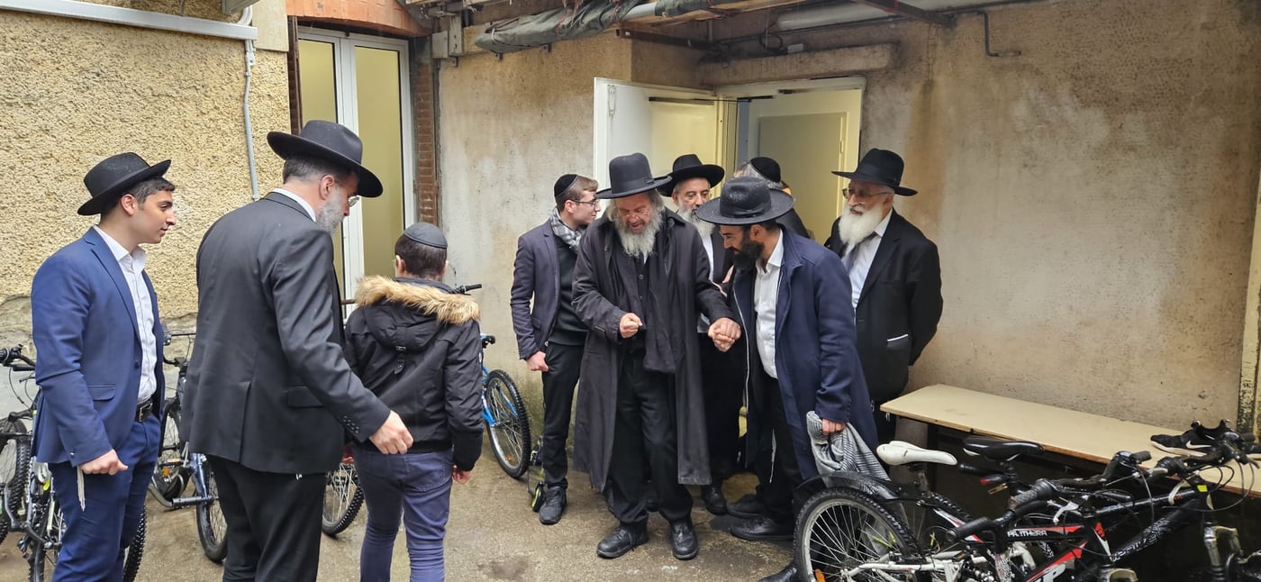 מסע הגר"ד כהן והגר"ש גלאי בצרפת