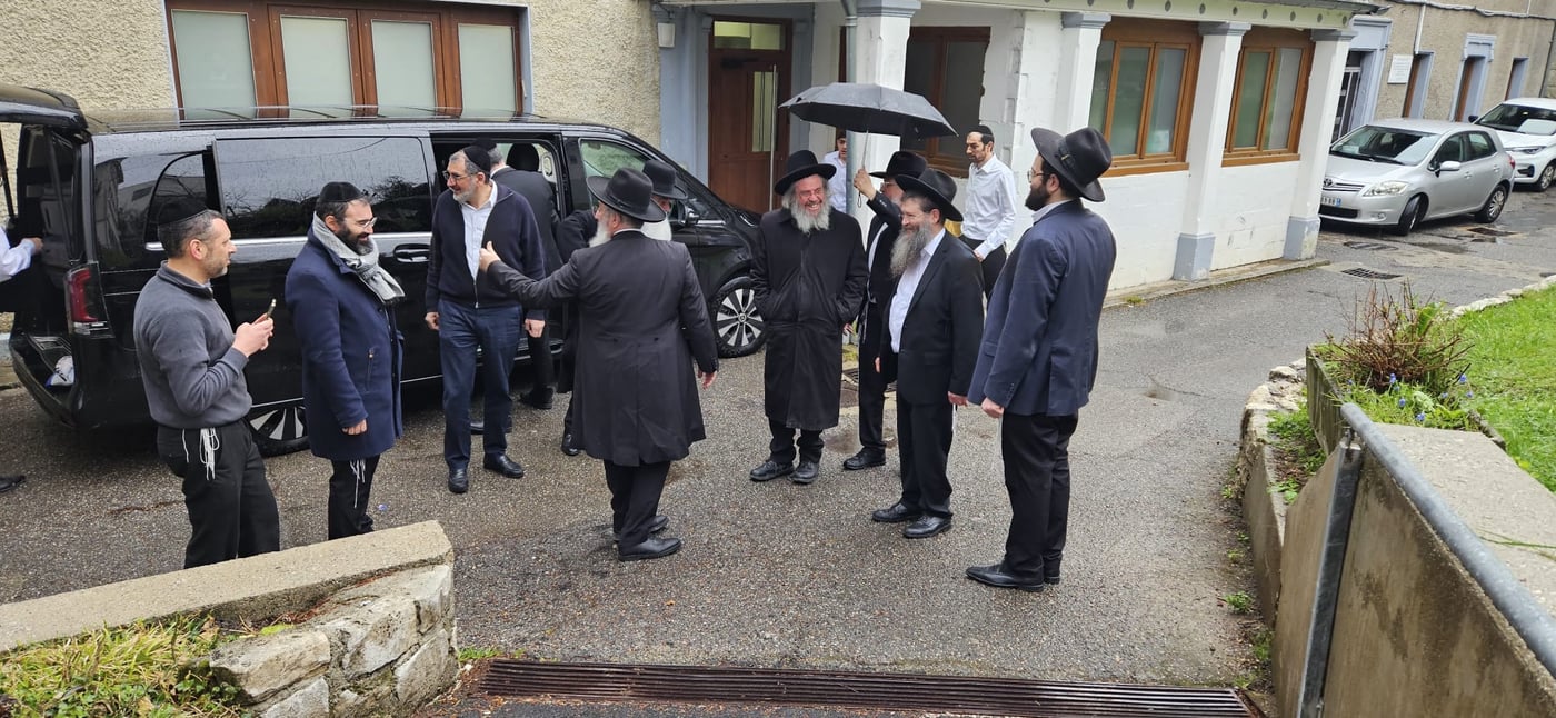 מסע הגר"ד כהן והגר"ש גלאי בצרפת