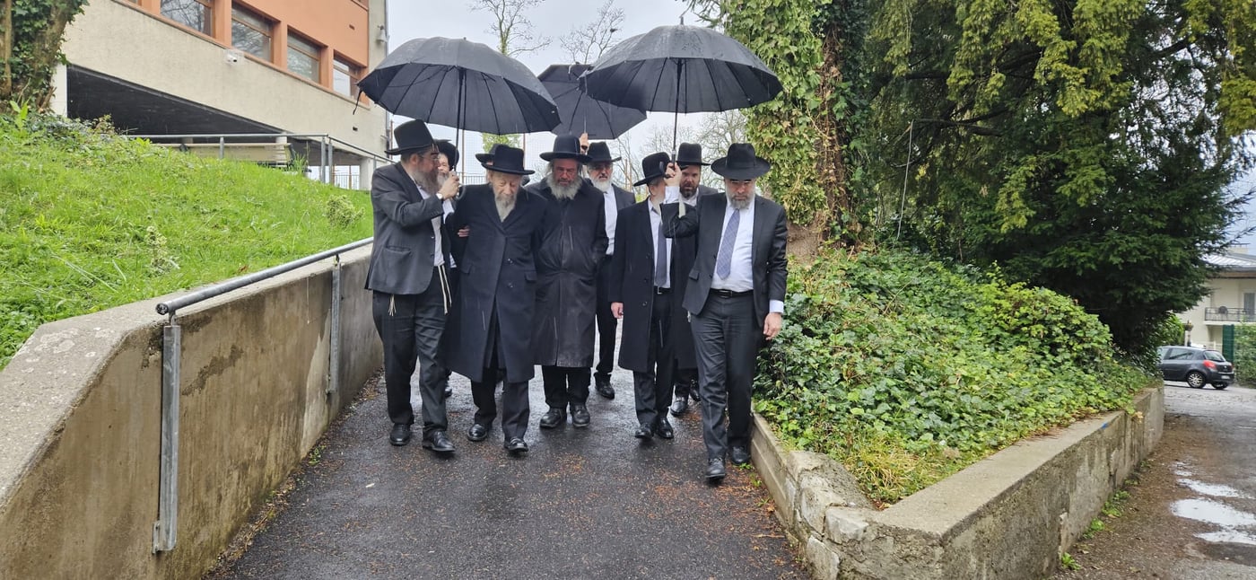 מסע הגר"ד כהן והגר"ש גלאי בצרפת