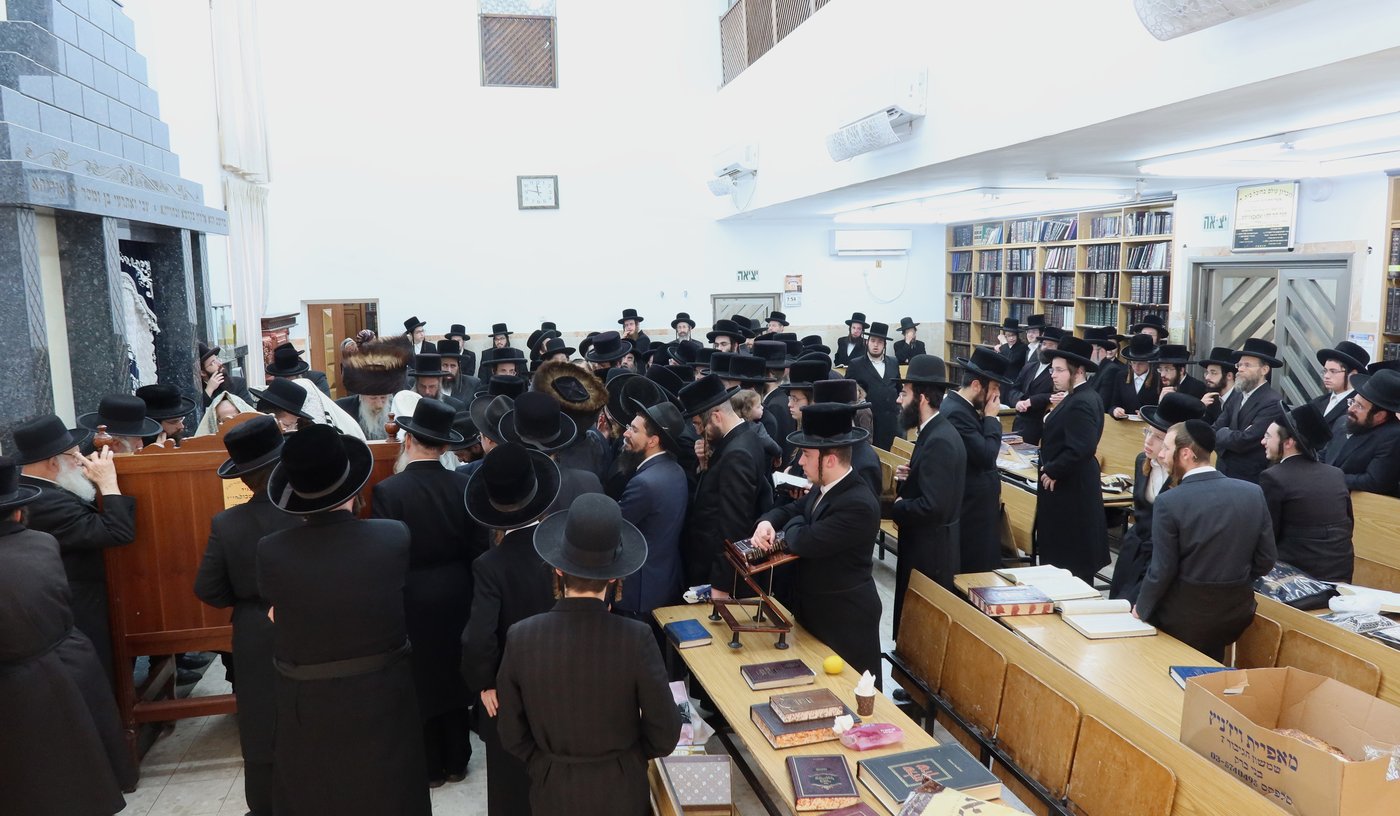 שמחת הברית לנכד האדמו"רים מטשארנאביל ומשכנות הרועים