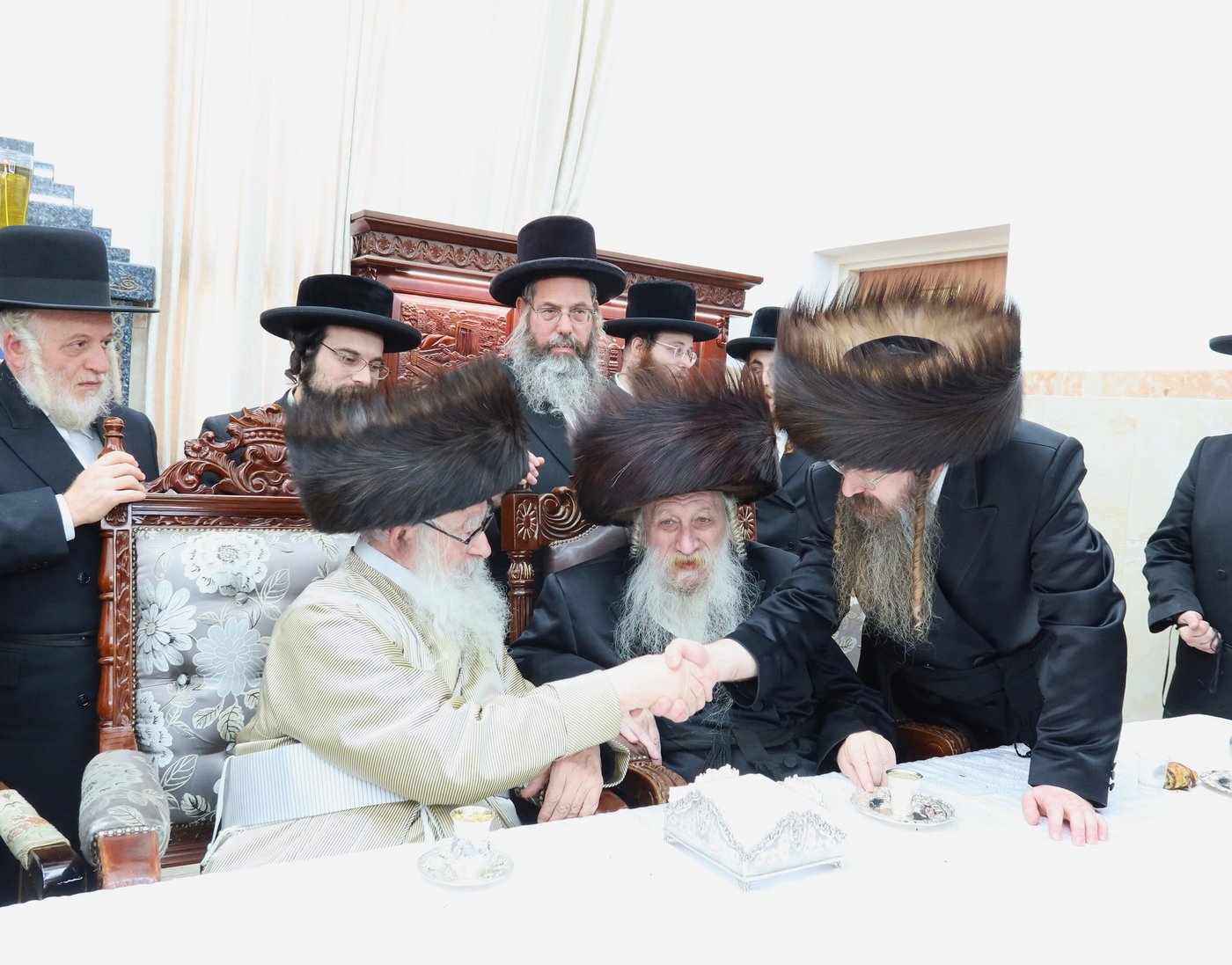 שמחת הברית לנכד האדמו"רים מטשארנאביל ומשכנות הרועים