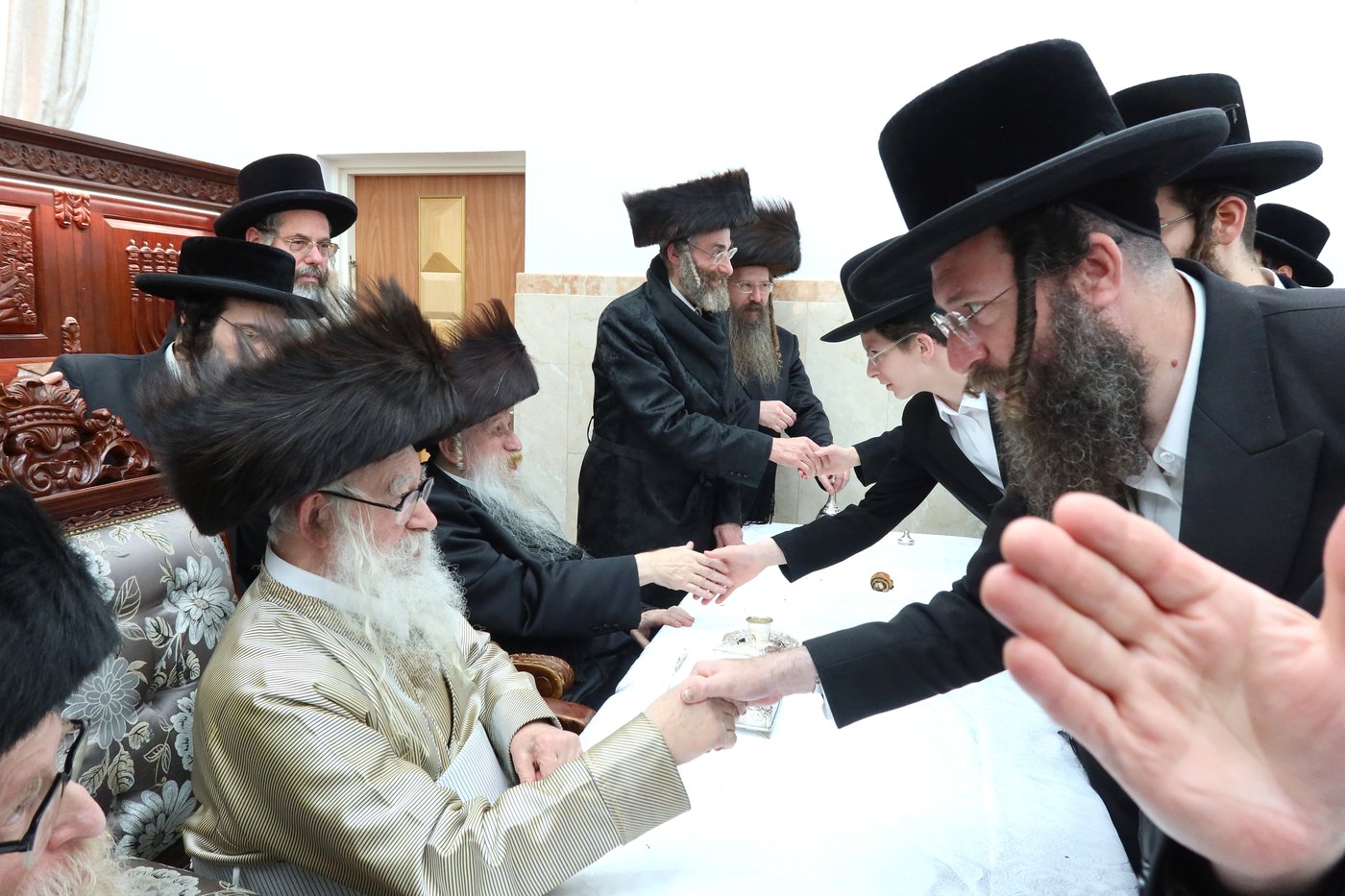 שמחת הברית לנכד האדמו"רים מטשארנאביל ומשכנות הרועים