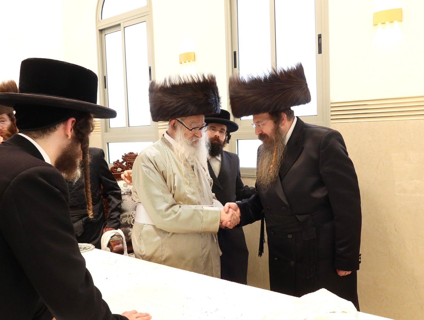 שמחת הברית לנכד האדמו"רים מטשארנאביל ומשכנות הרועים