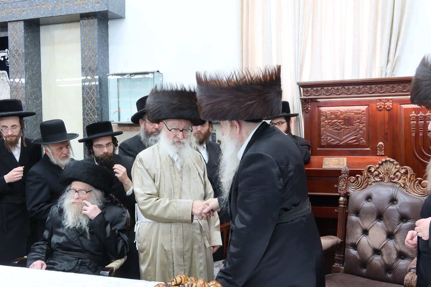 שמחת הברית לנכד האדמו"רים מטשארנאביל ומשכנות הרועים