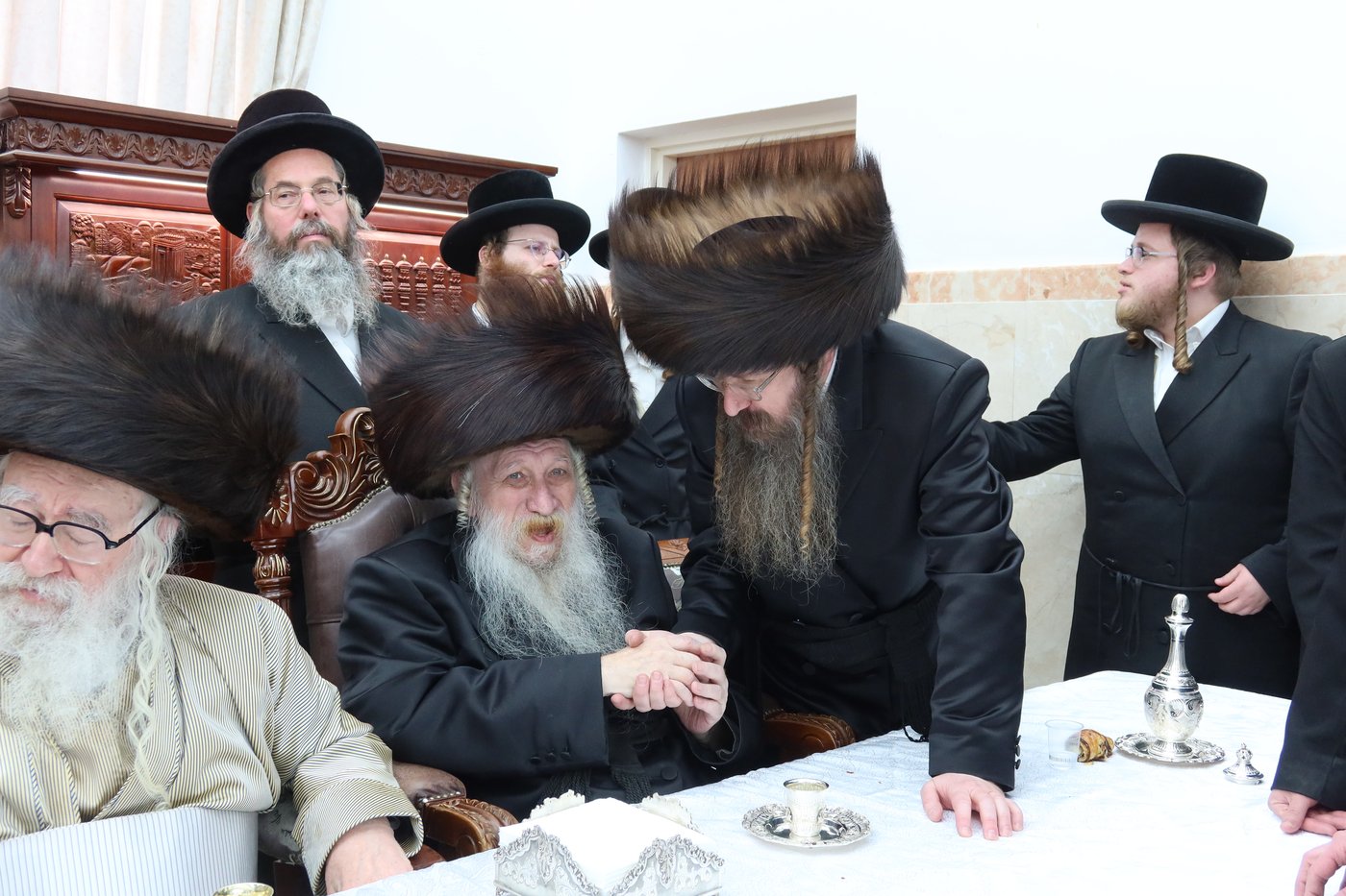 שמחת הברית לנכד האדמו"רים מטשארנאביל ומשכנות הרועים