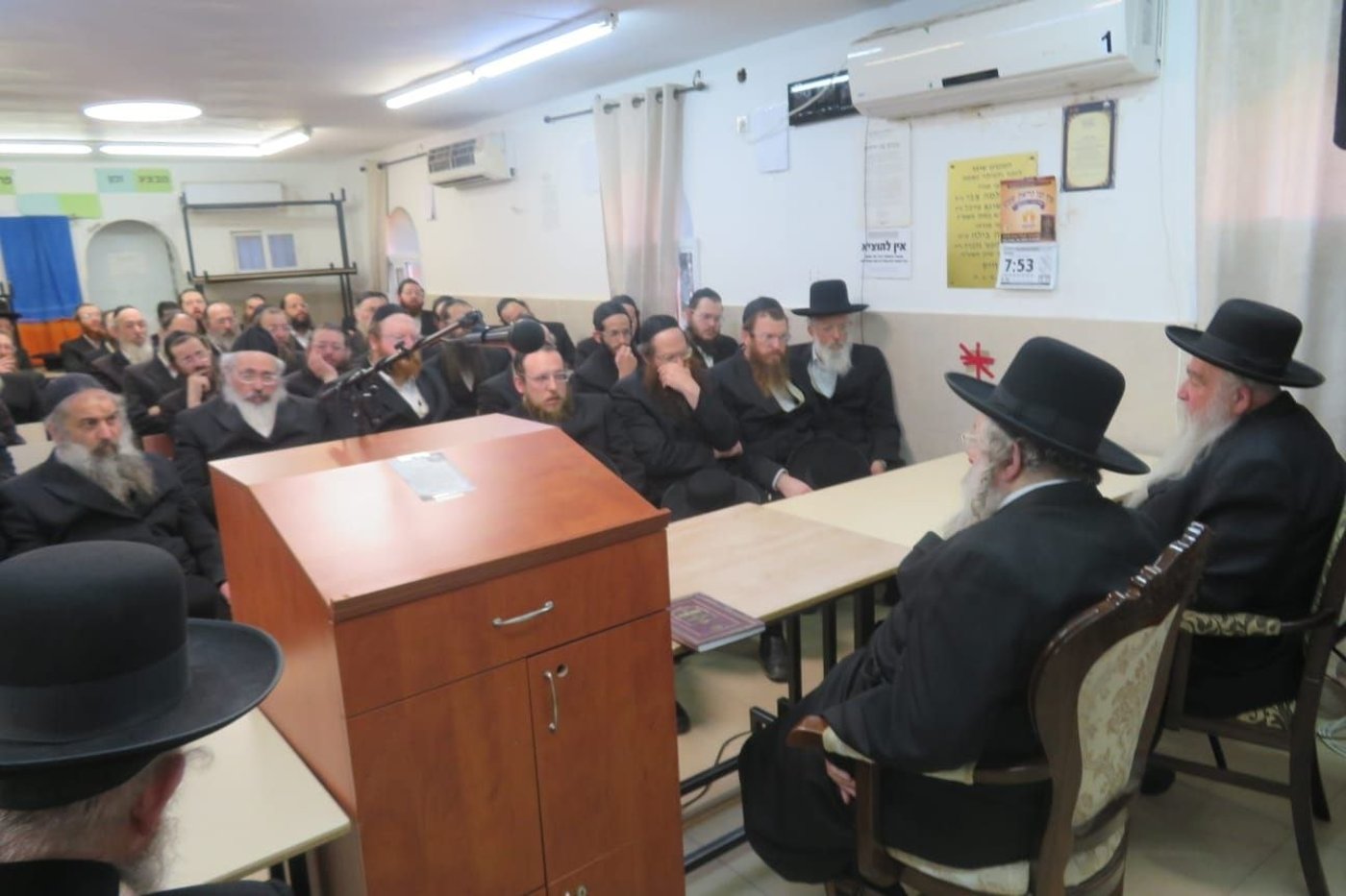 הרה"צ רבי נחמיה אלתר בביקור בערד