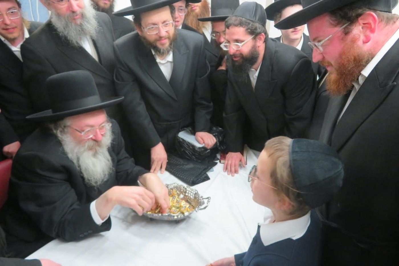 הרה"צ רבי נחמיה אלתר בביקור בערד