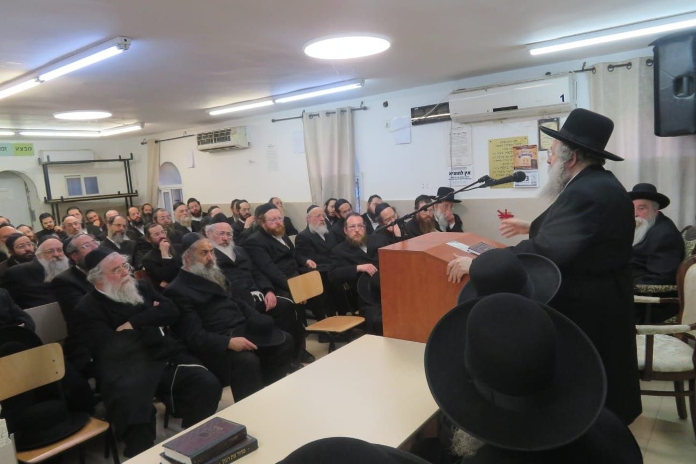 הרה"צ רבי נחמיה אלתר בביקור בערד