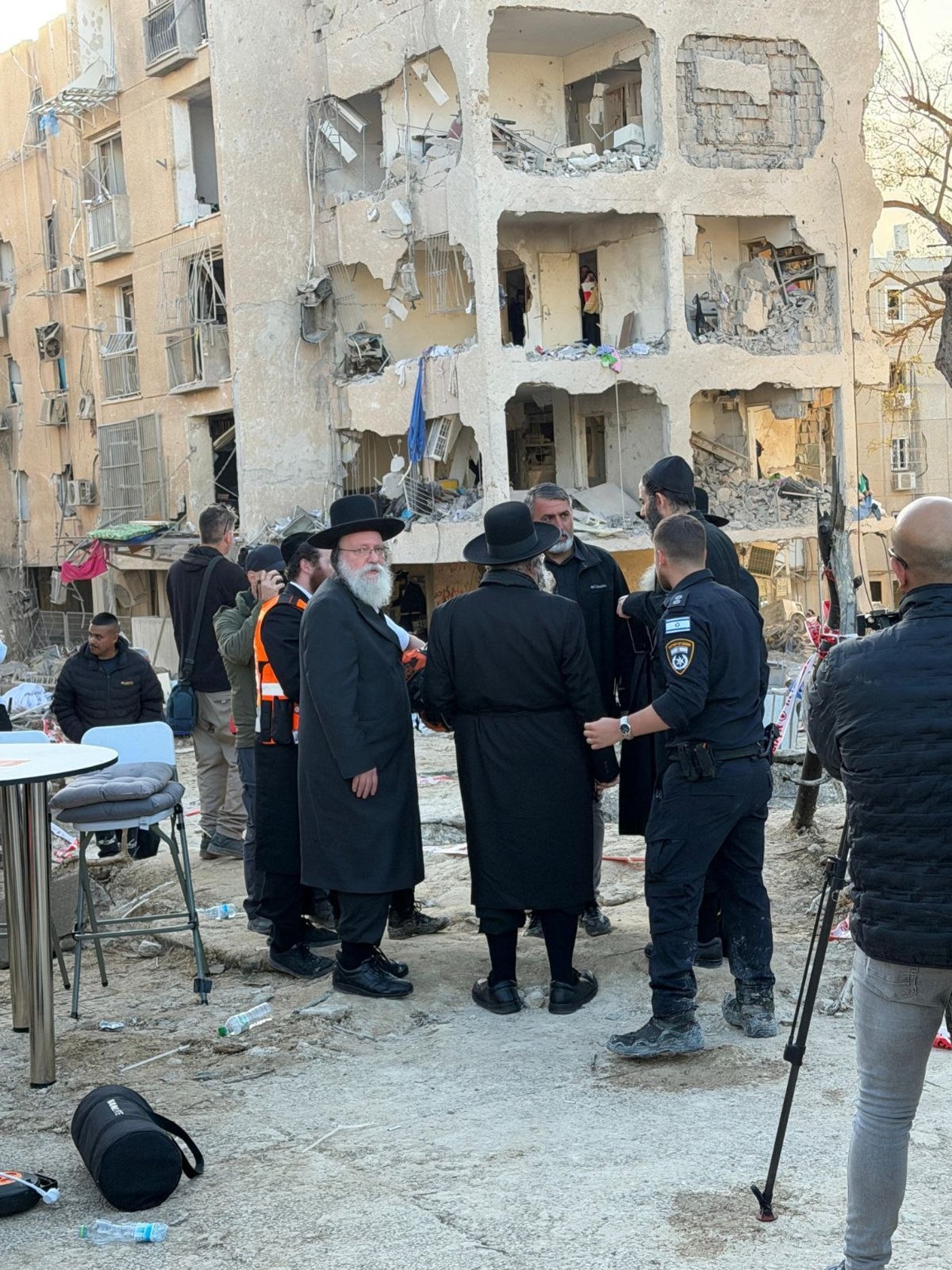 הרה"צ רבי נחמיה אלתר בביקור בערד