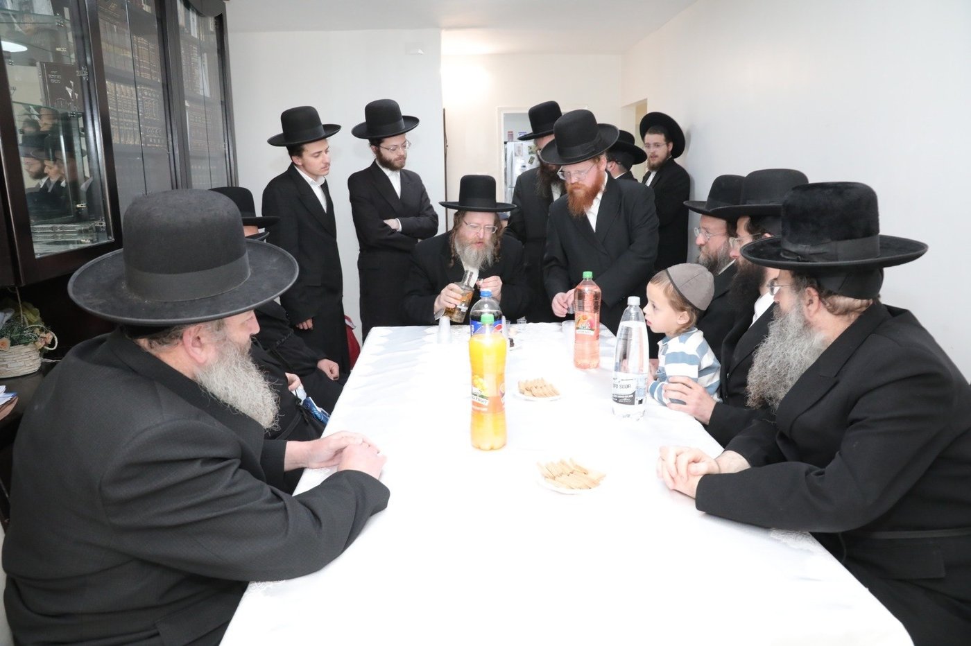 הרה"צ רבי ישראל מנחם אלתר בביקור בדימונה