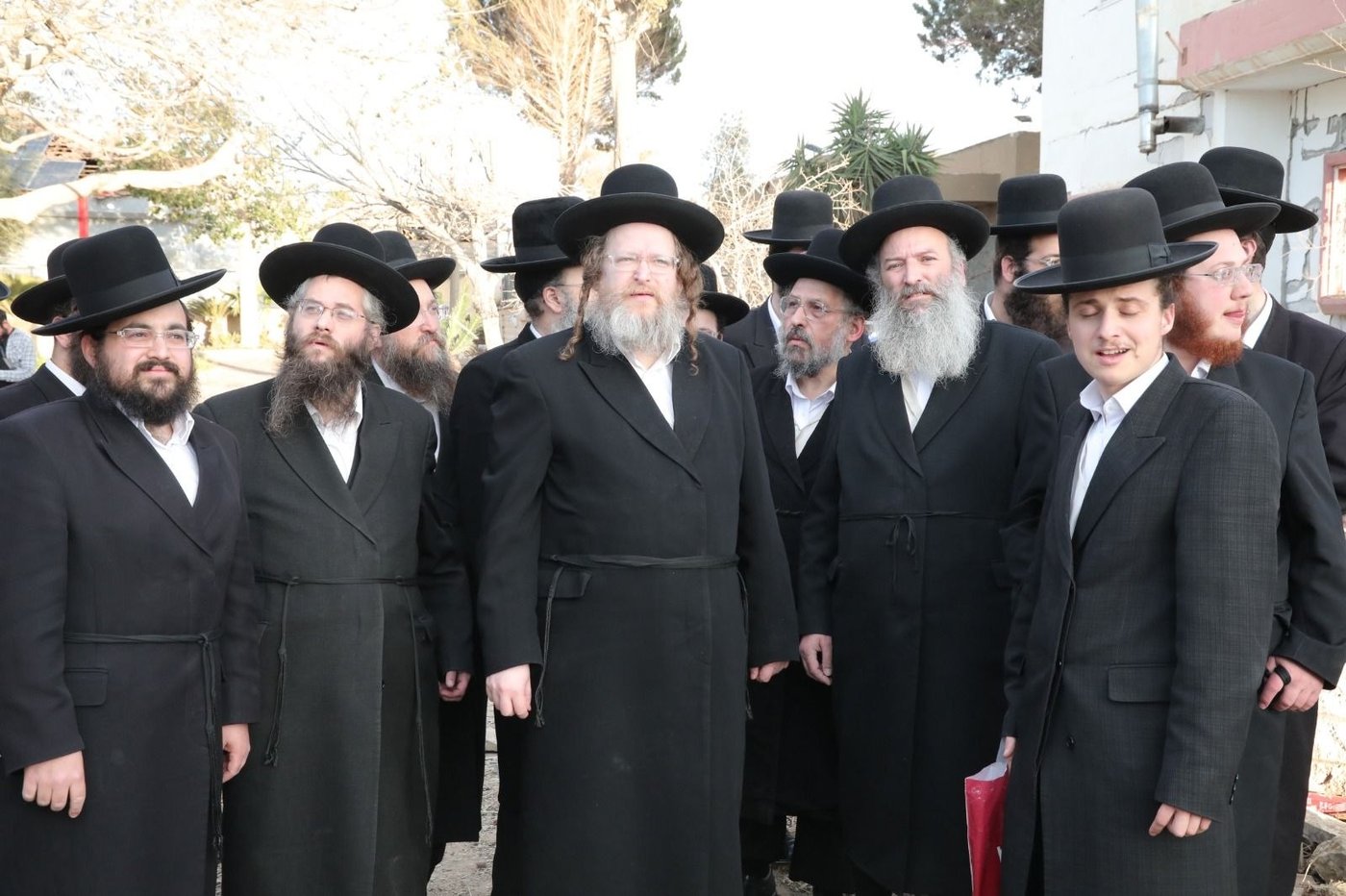 הרה"צ רבי ישראל מנחם אלתר בביקור בדימונה