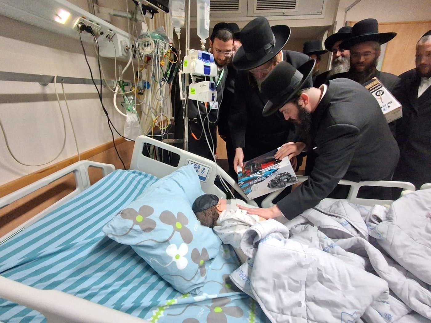 הרה"צ רבי ישראל מנחם אלתר בביקור בסורוקה