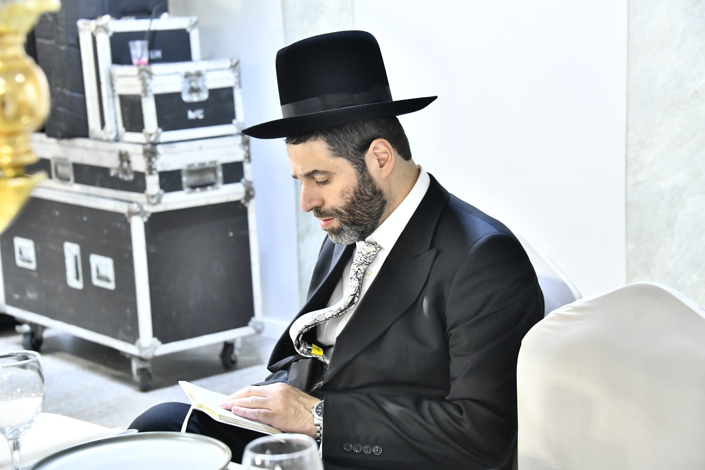 שמחת נישואי בתו של מנחם שפירא