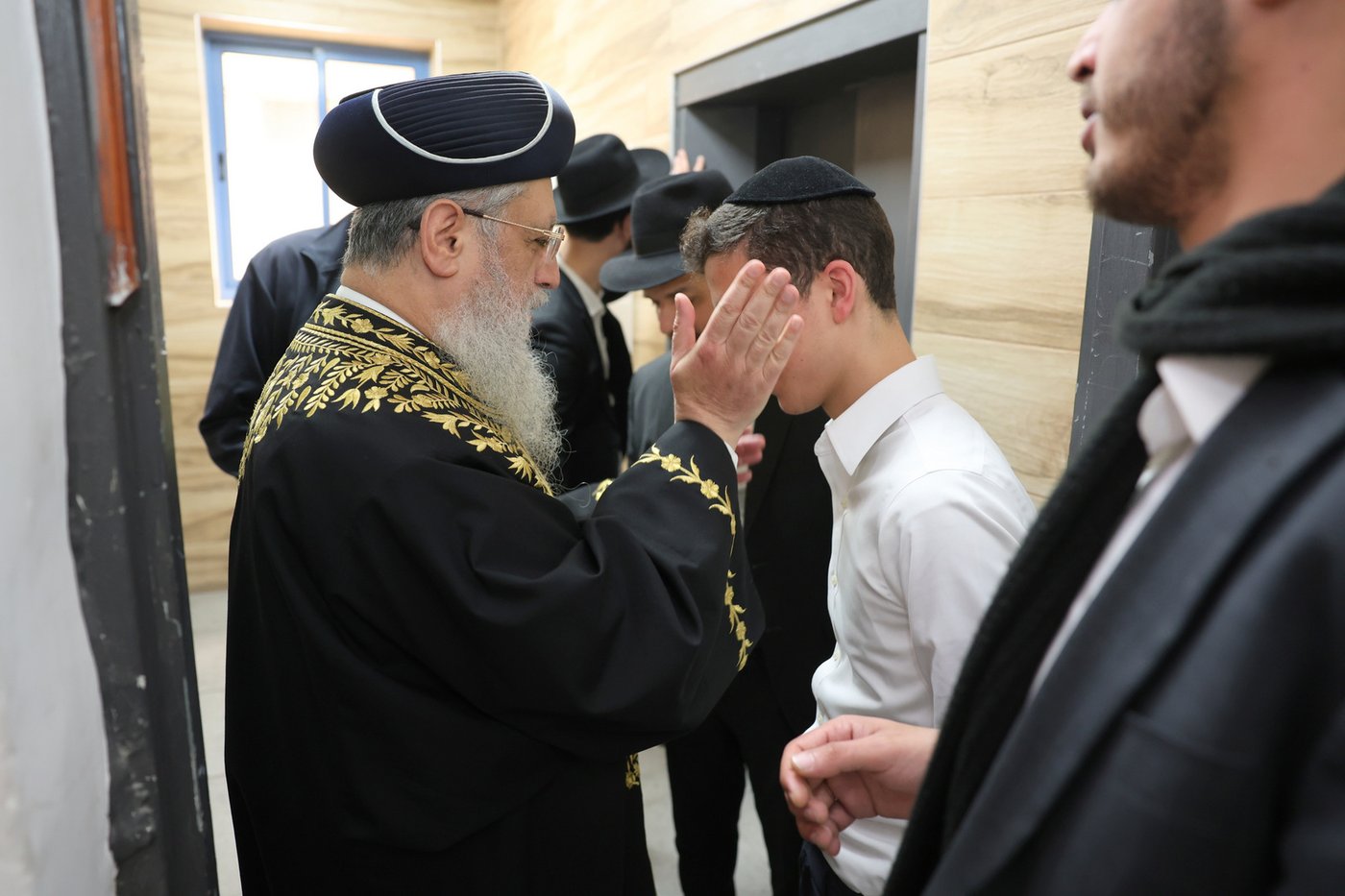 הראשל"צ הגר"ד יוסף בשיחתו בכולל לדיינות