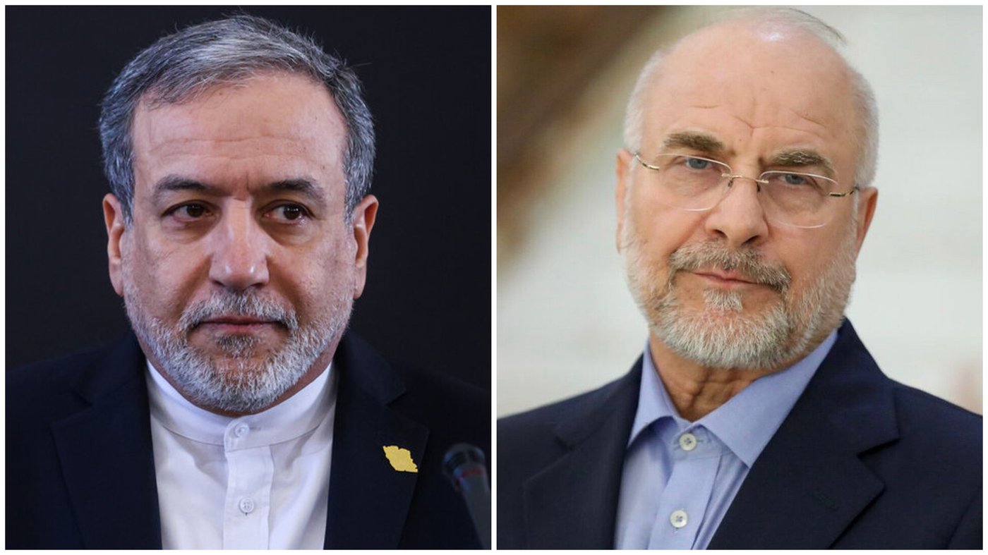 שר החוץ ויו"ר הפרלמנט האיראני