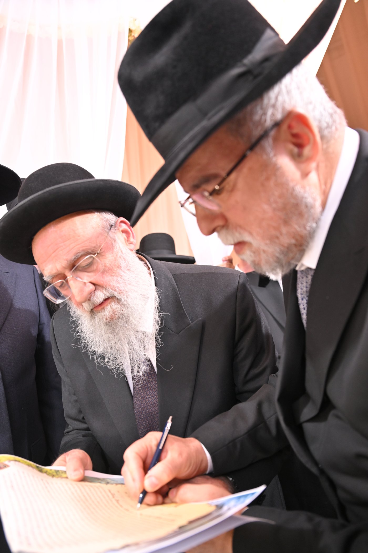 שמחת נישואי בן האדמו"ר רבי אברהם מסעוד יהודיוף