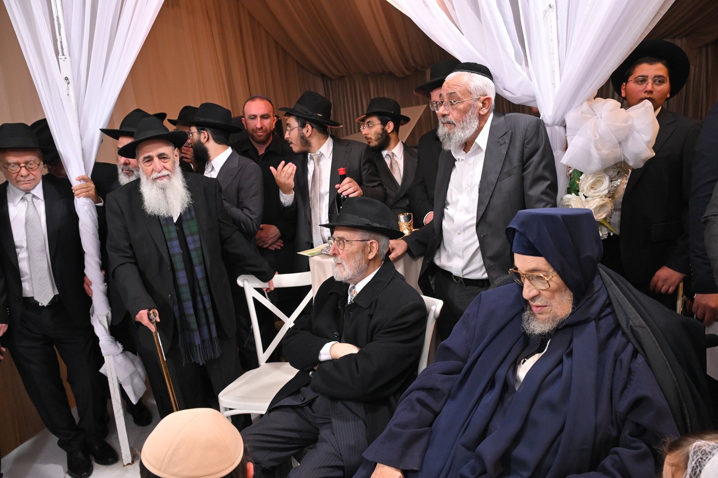 שמחת נישואי בן האדמו"ר רבי אברהם מסעוד יהודיוף