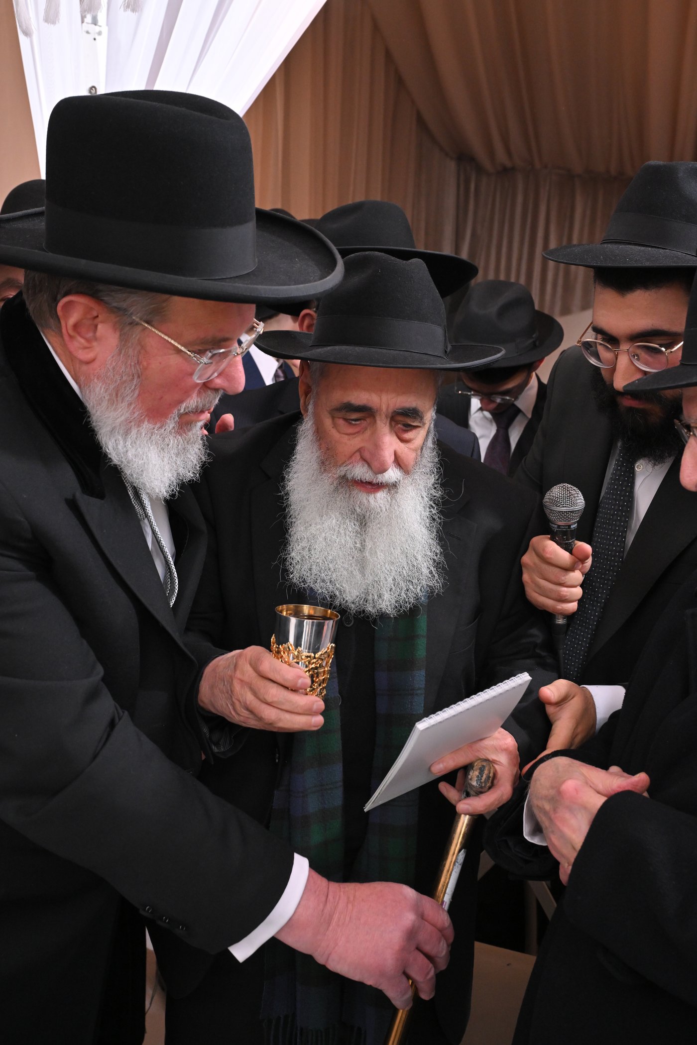 שמחת נישואי בן האדמו"ר רבי אברהם מסעוד יהודיוף