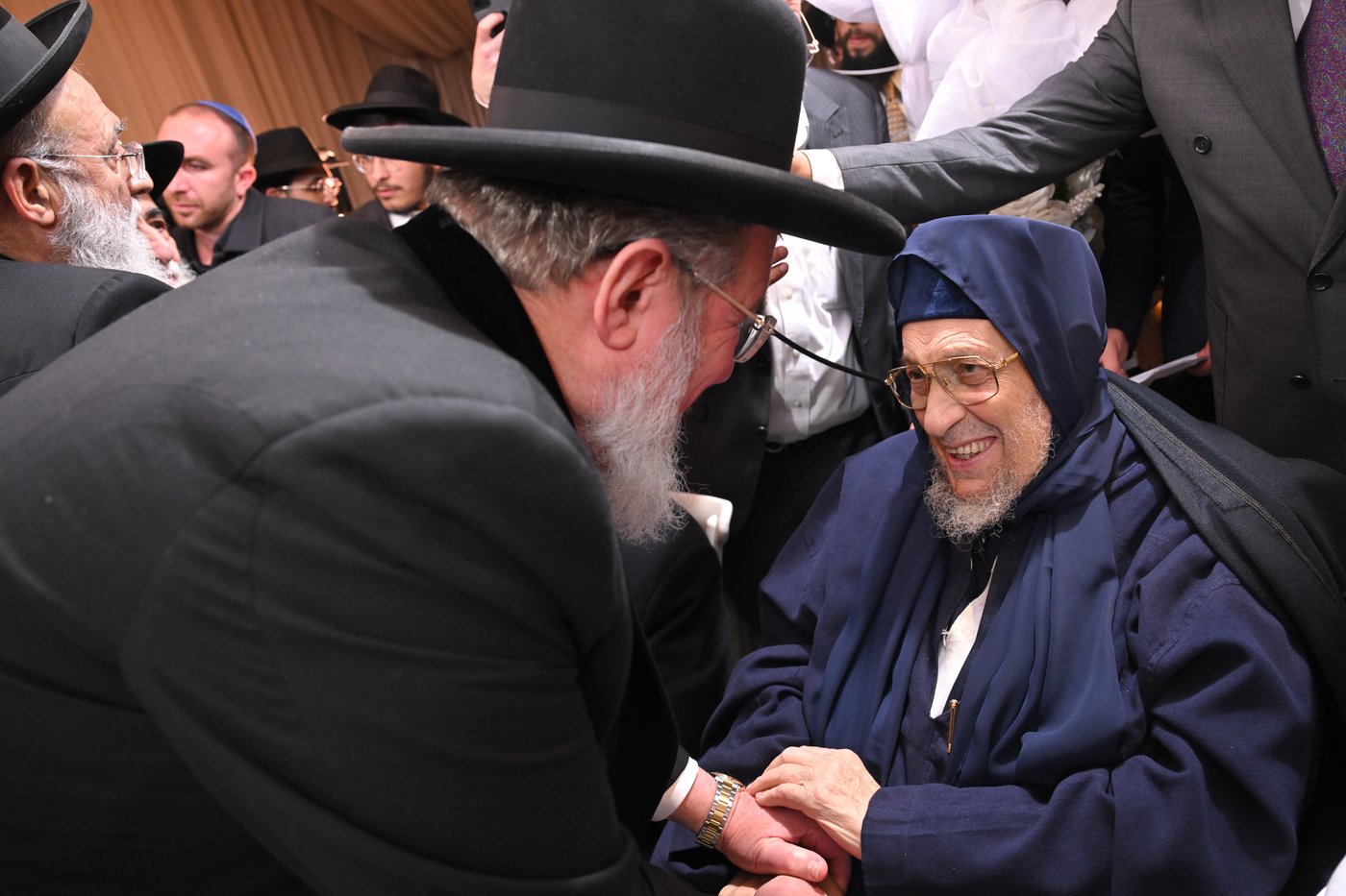 שמחת נישואי בן האדמו"ר רבי אברהם מסעוד יהודיוף