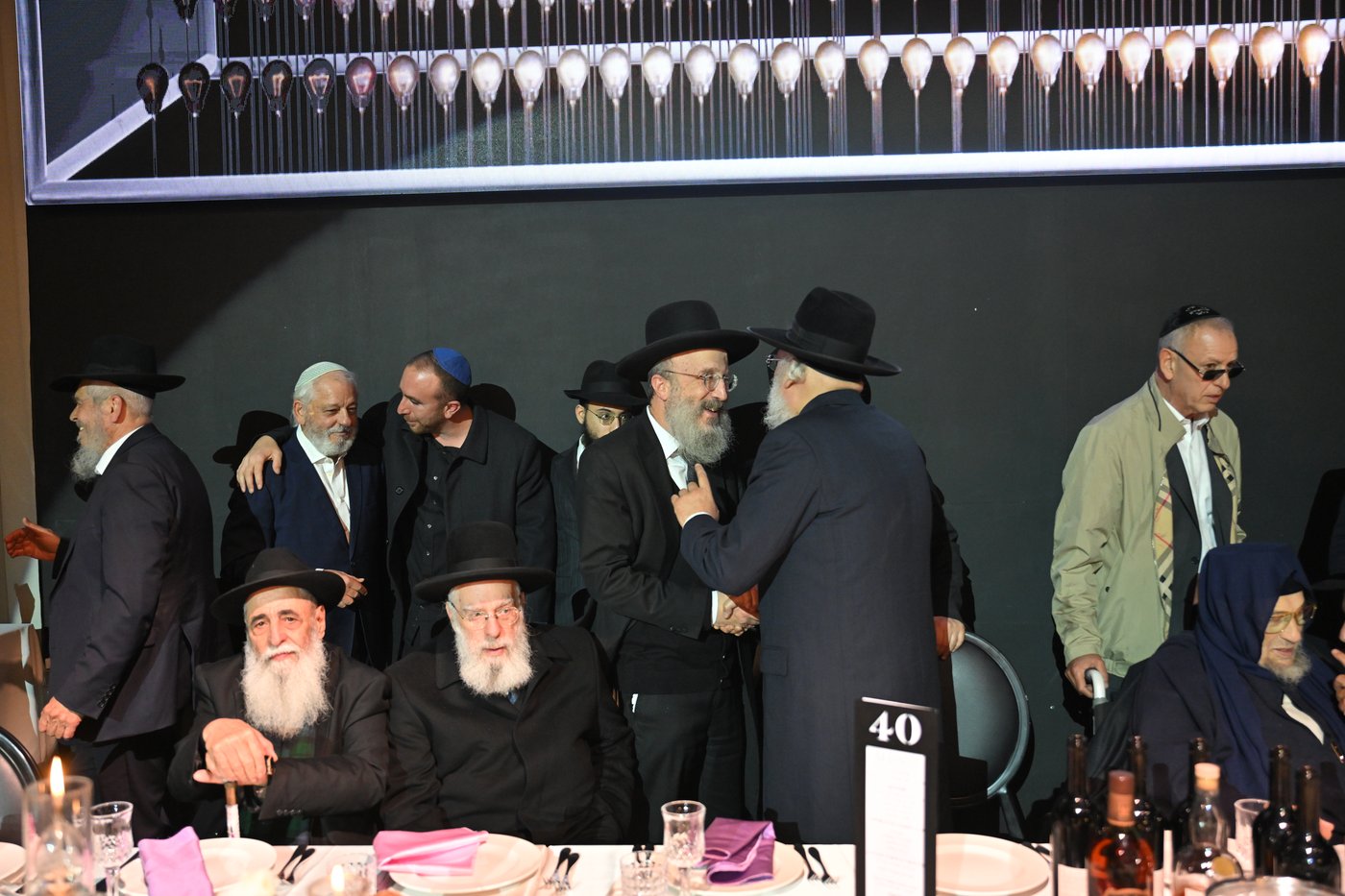 שמחת נישואי בן האדמו"ר רבי אברהם מסעוד יהודיוף