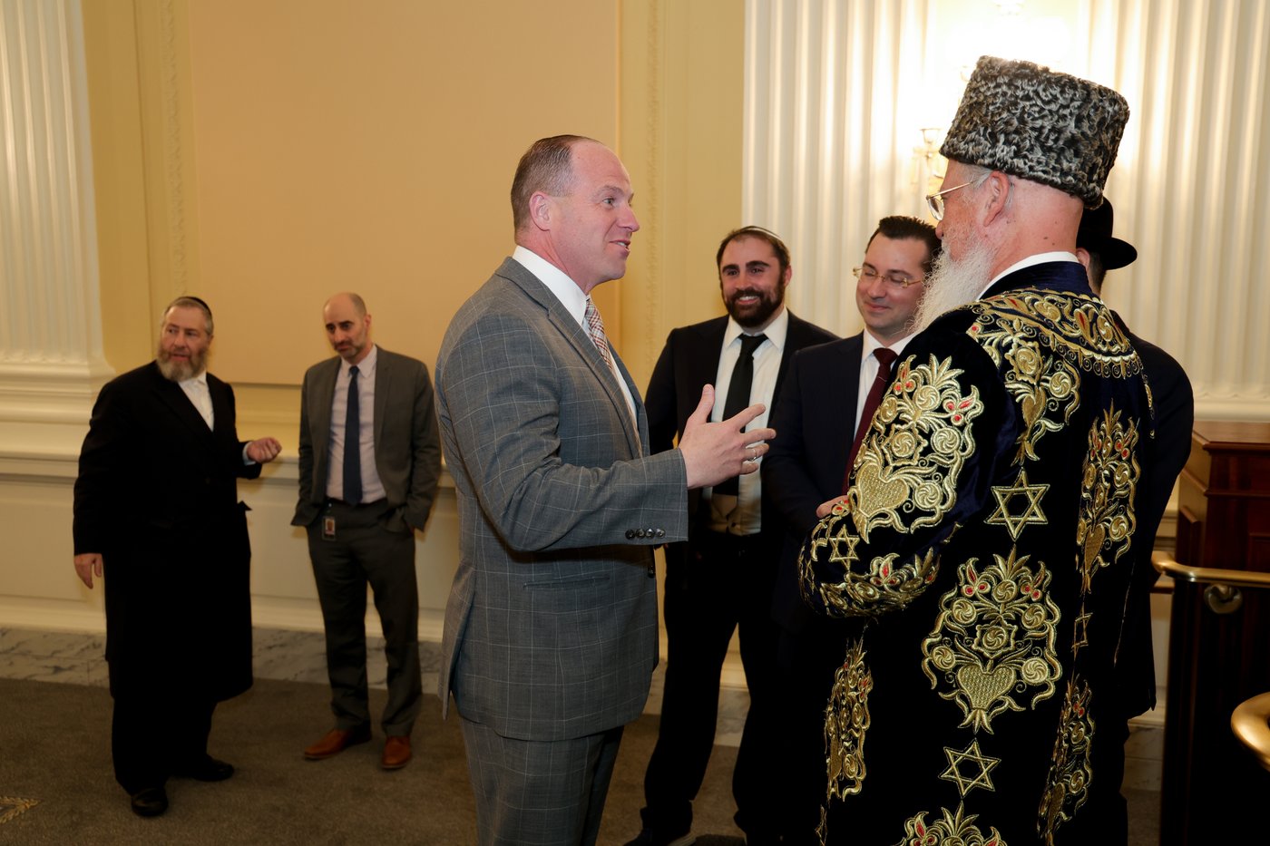 שולחן ליל הסדר בקונגרס האמריקאי