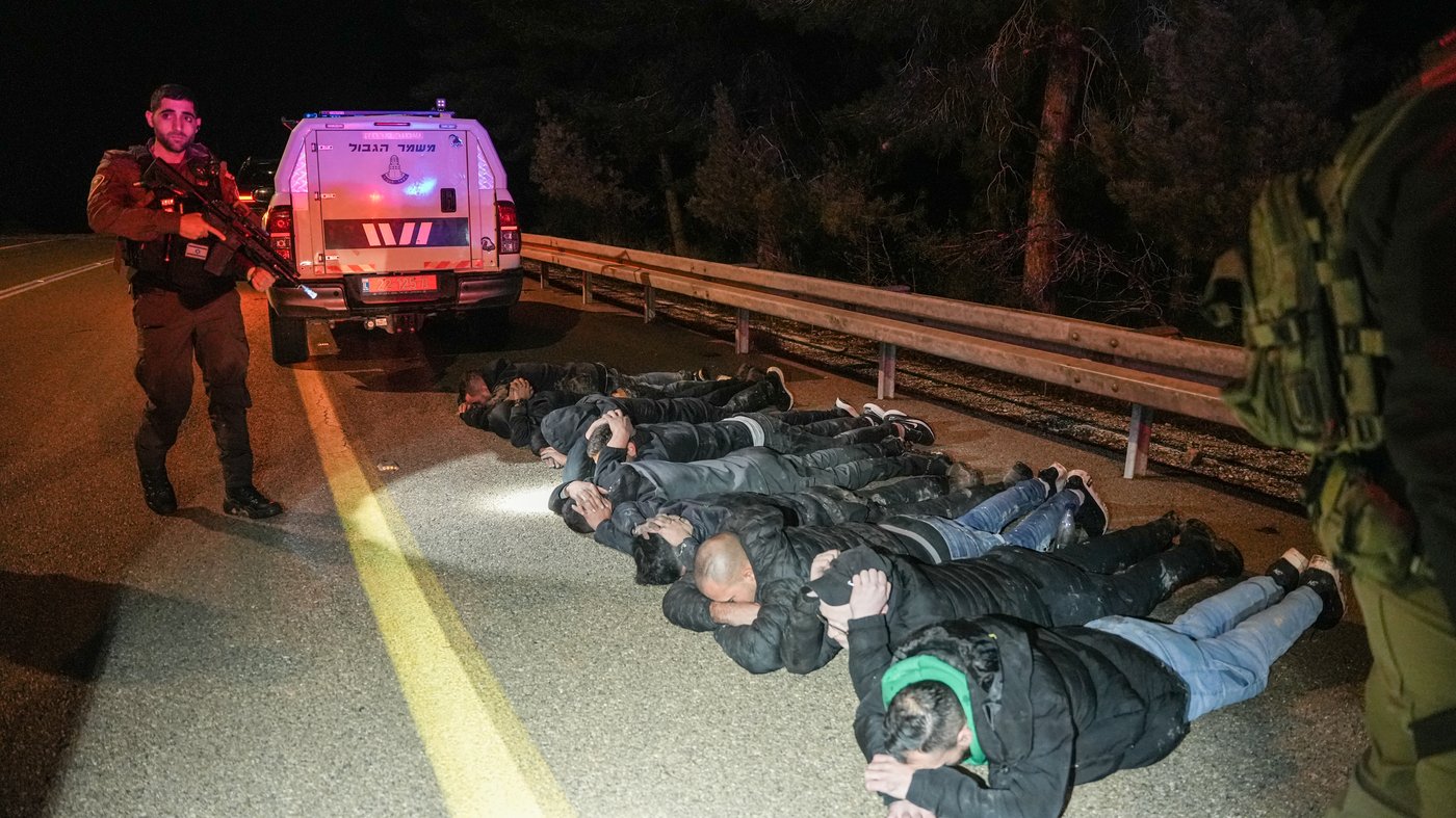 השב"חים לאחר שנתפסו