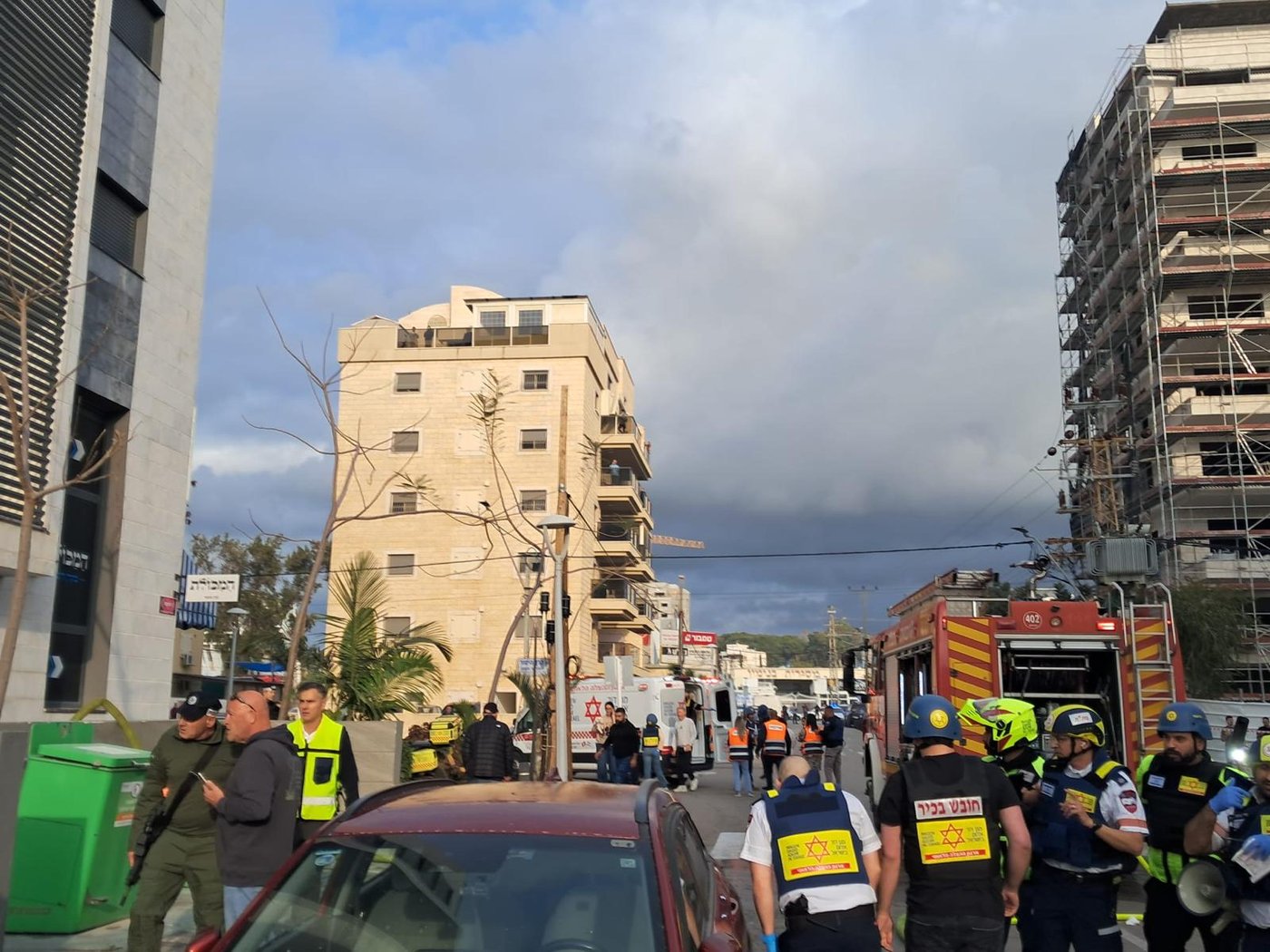 זירות קשות בנהריה: "הרס רב, עשן, זכוכיות מנופצות והמולה גדולה"