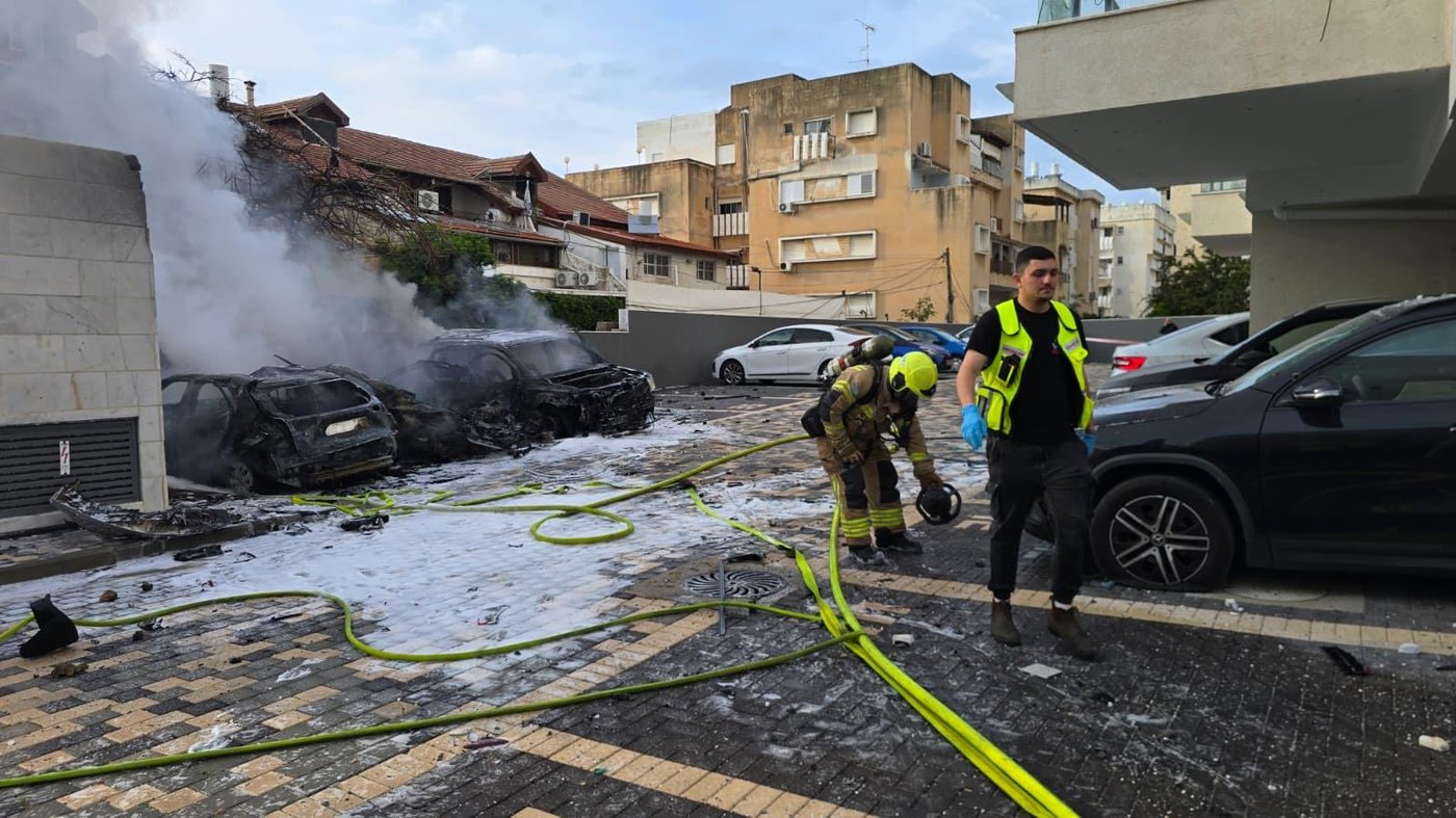 זירות קשות בנהריה: "הרס רב, עשן, זכוכיות מנופצות והמולה גדולה"